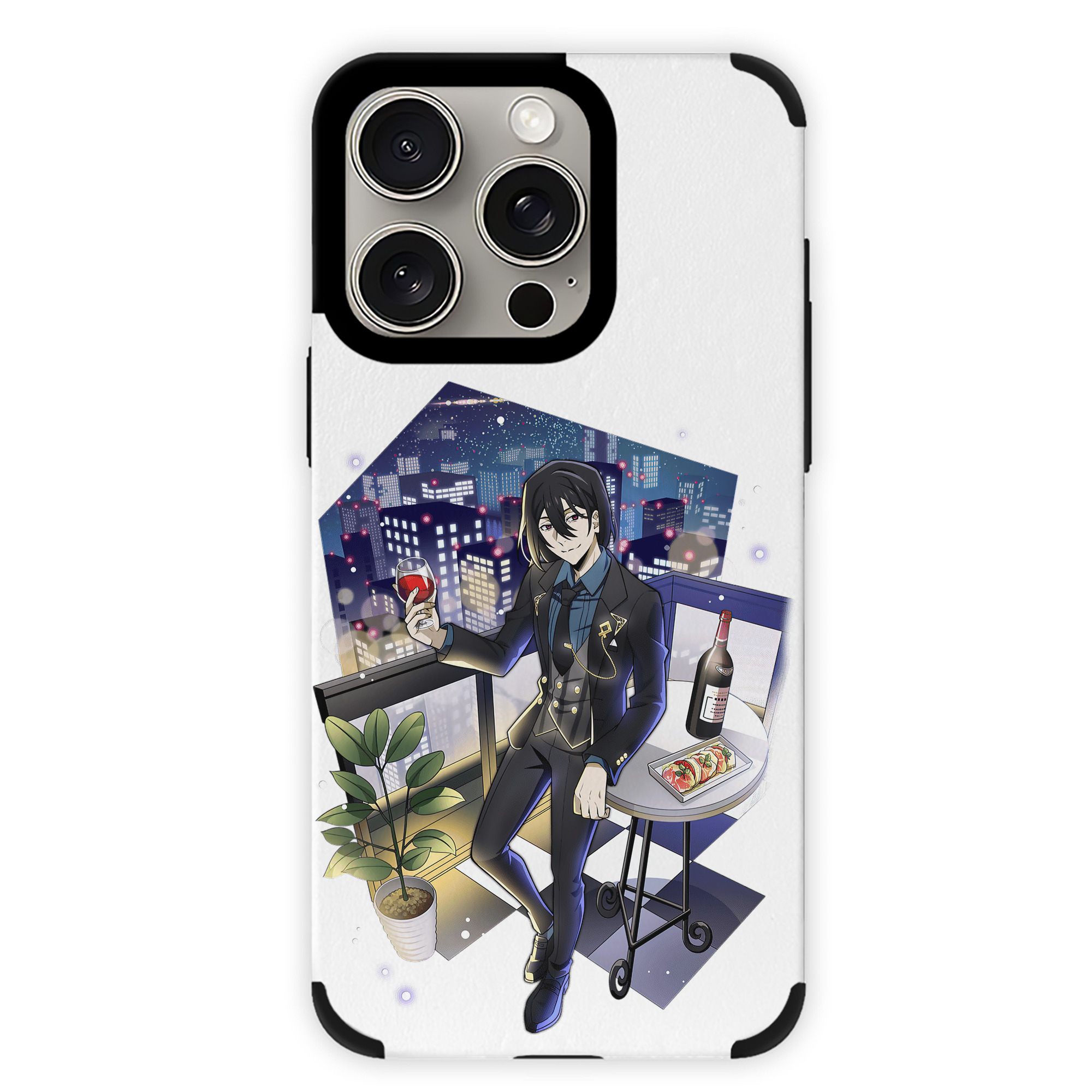 （画像用） 文豪ストレイドッグス Bungo Stray Dogs 【iPhone15ProMax対応】 PUレザー スマホケース 耐衝撃＆黄変防止