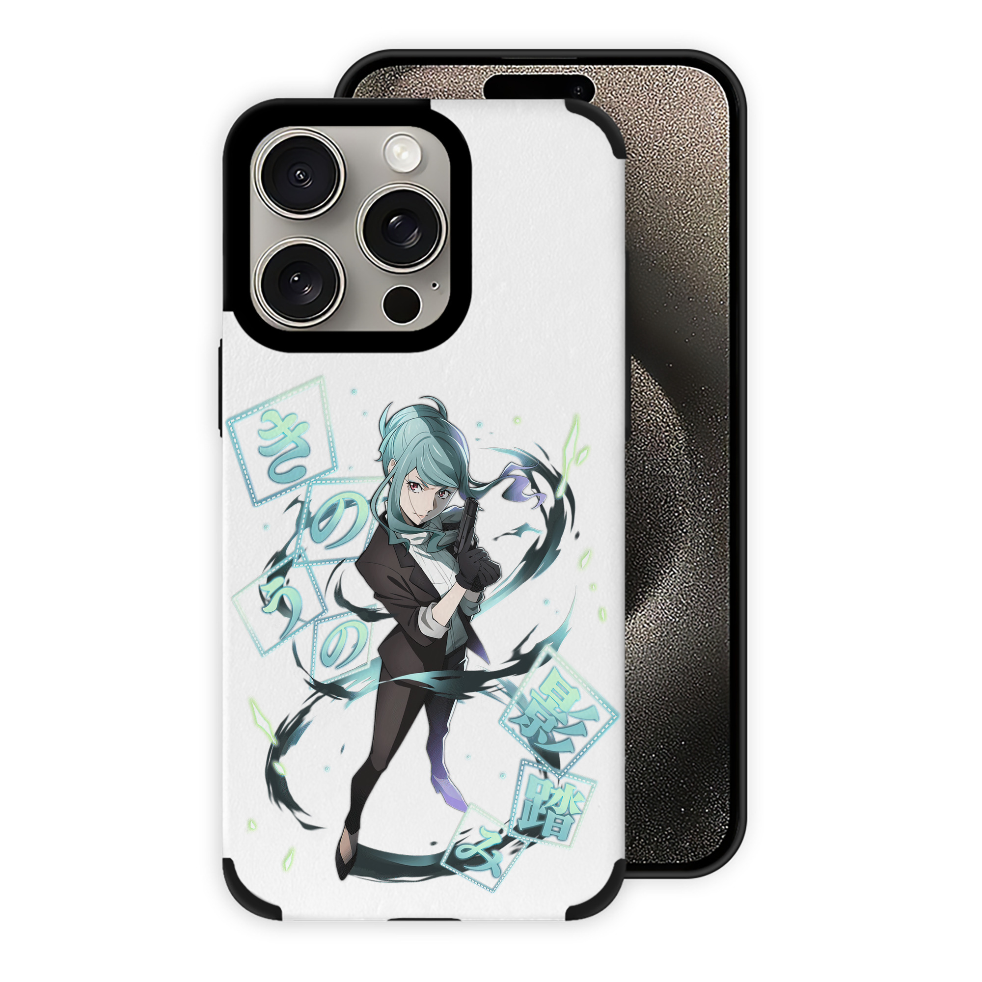 （画像用） 文豪ストレイドッグス Bungo Stray Dogs 【iPhone15ProMax対応】 PUレザー スマホケース 耐衝撃＆黄変防止
