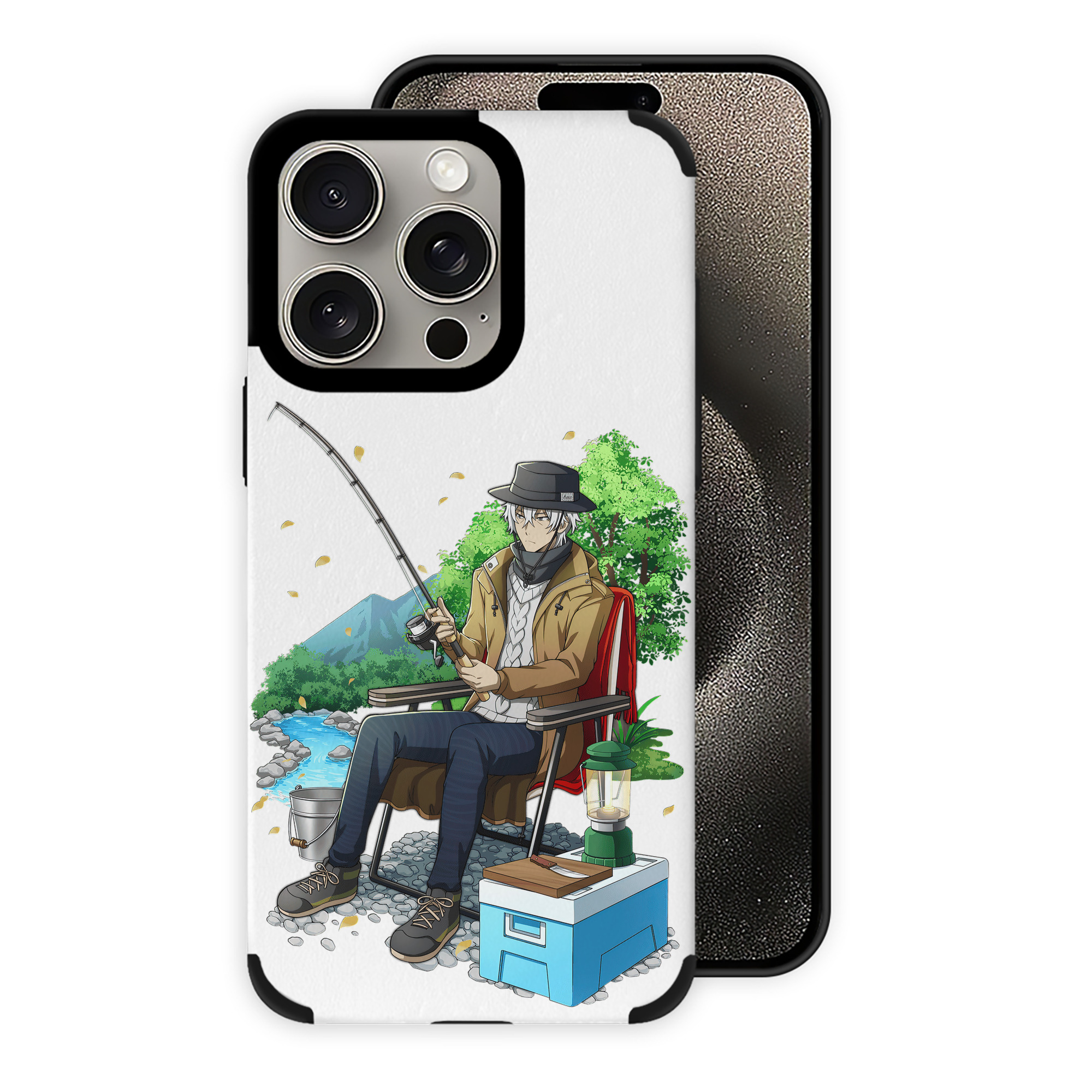 （画像用） 文豪ストレイドッグス Bungo Stray Dogs 【iPhone15ProMax対応】 PUレザー スマホケース 耐衝撃＆黄変防止