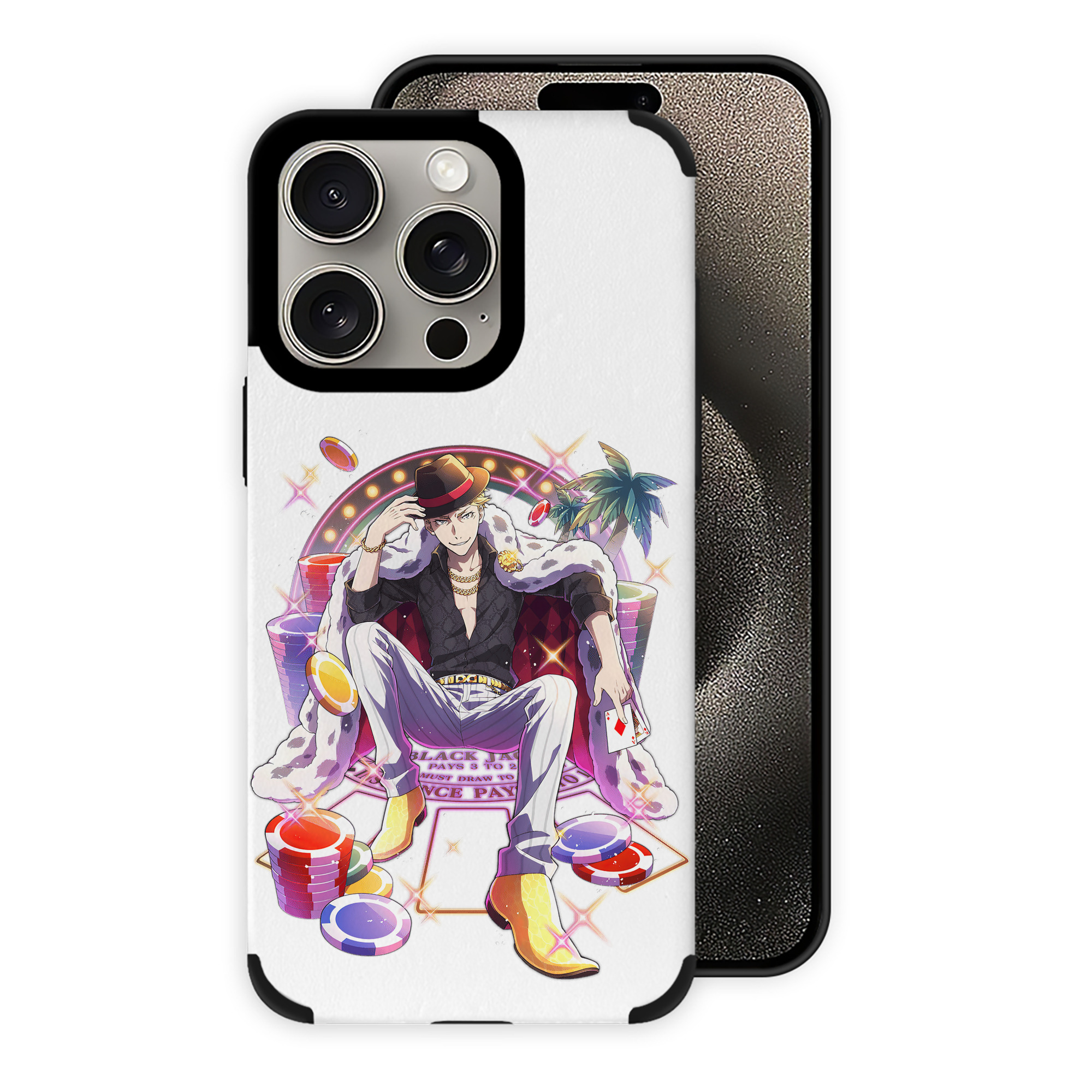 （画像用） 文豪ストレイドッグス Bungo Stray Dogs 【iPhone15ProMax対応】 PUレザー スマホケース 耐衝撃＆黄変防止