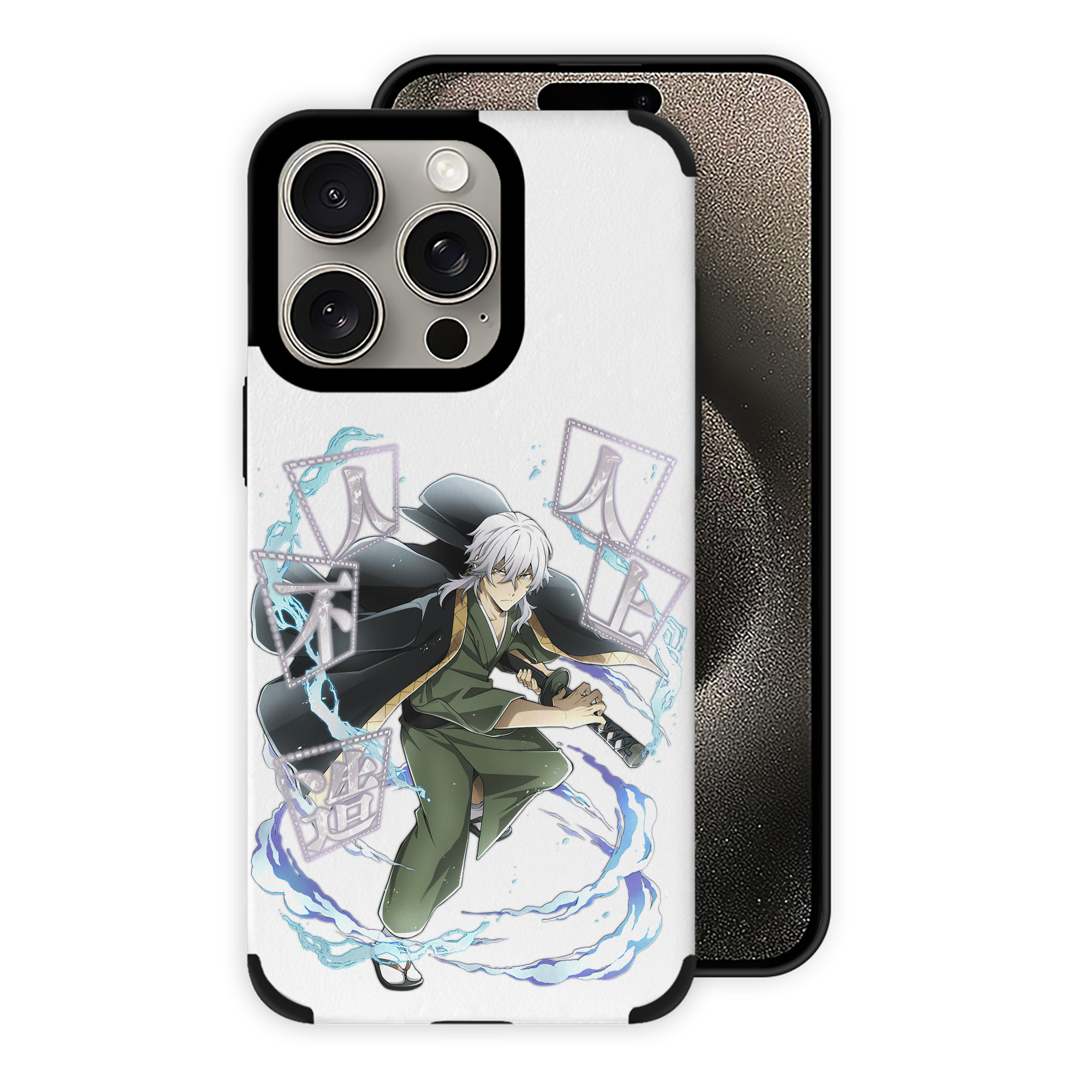 （画像用） 文豪ストレイドッグス Bungo Stray Dogs 【iPhone15ProMax対応】 PUレザー スマホケース 耐衝撃＆黄変防止