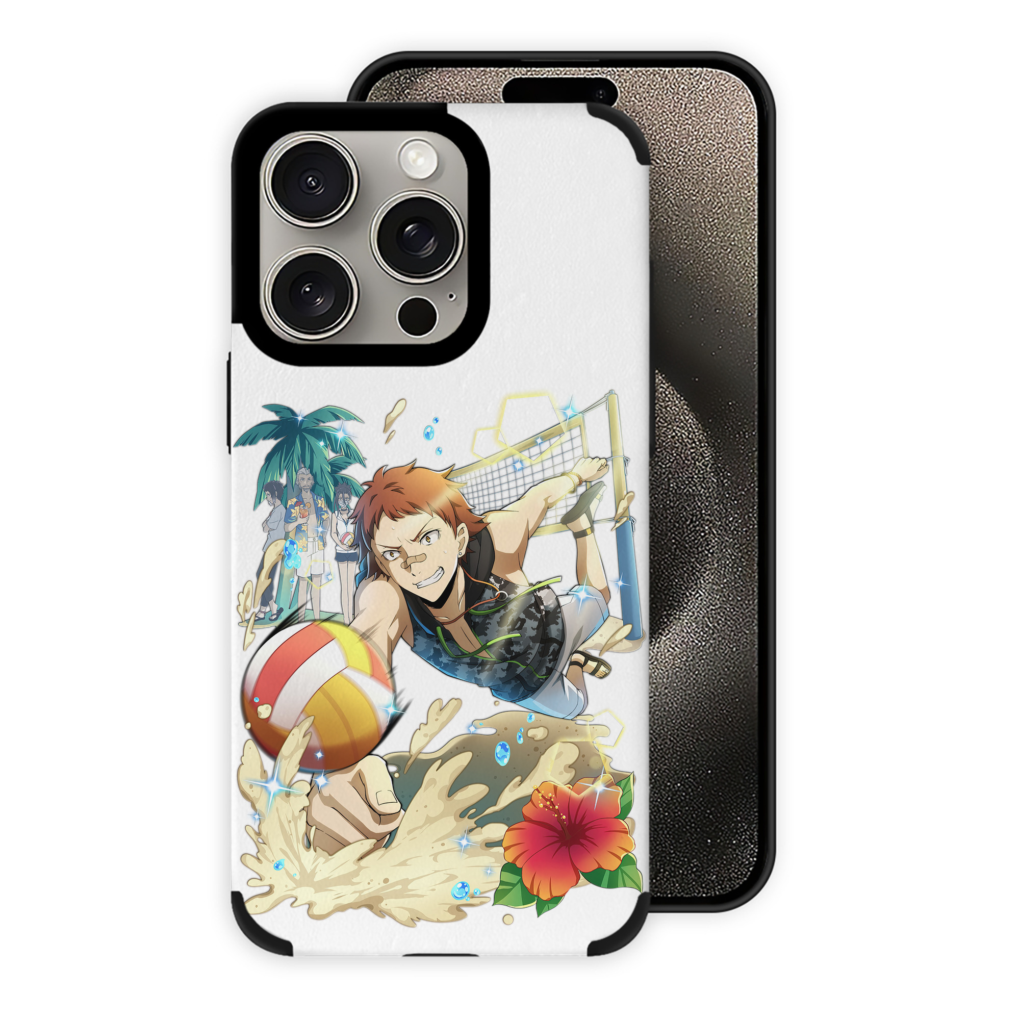 （画像用） 文豪ストレイドッグス Bungo Stray Dogs 【iPhone15ProMax対応】 PUレザー スマホケース 耐衝撃＆黄変防止