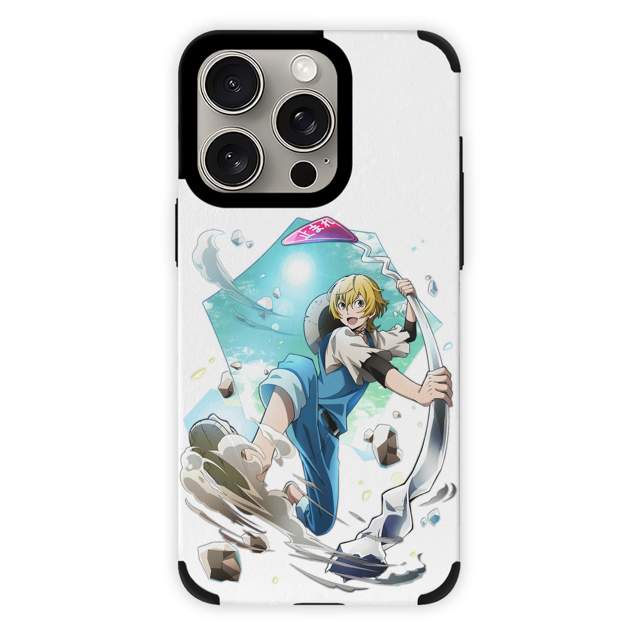 （画像用） 文豪ストレイドッグス Bungo Stray Dogs 【iPhone15ProMax対応】 PUレザー スマホケース 耐衝撃＆黄変防止
