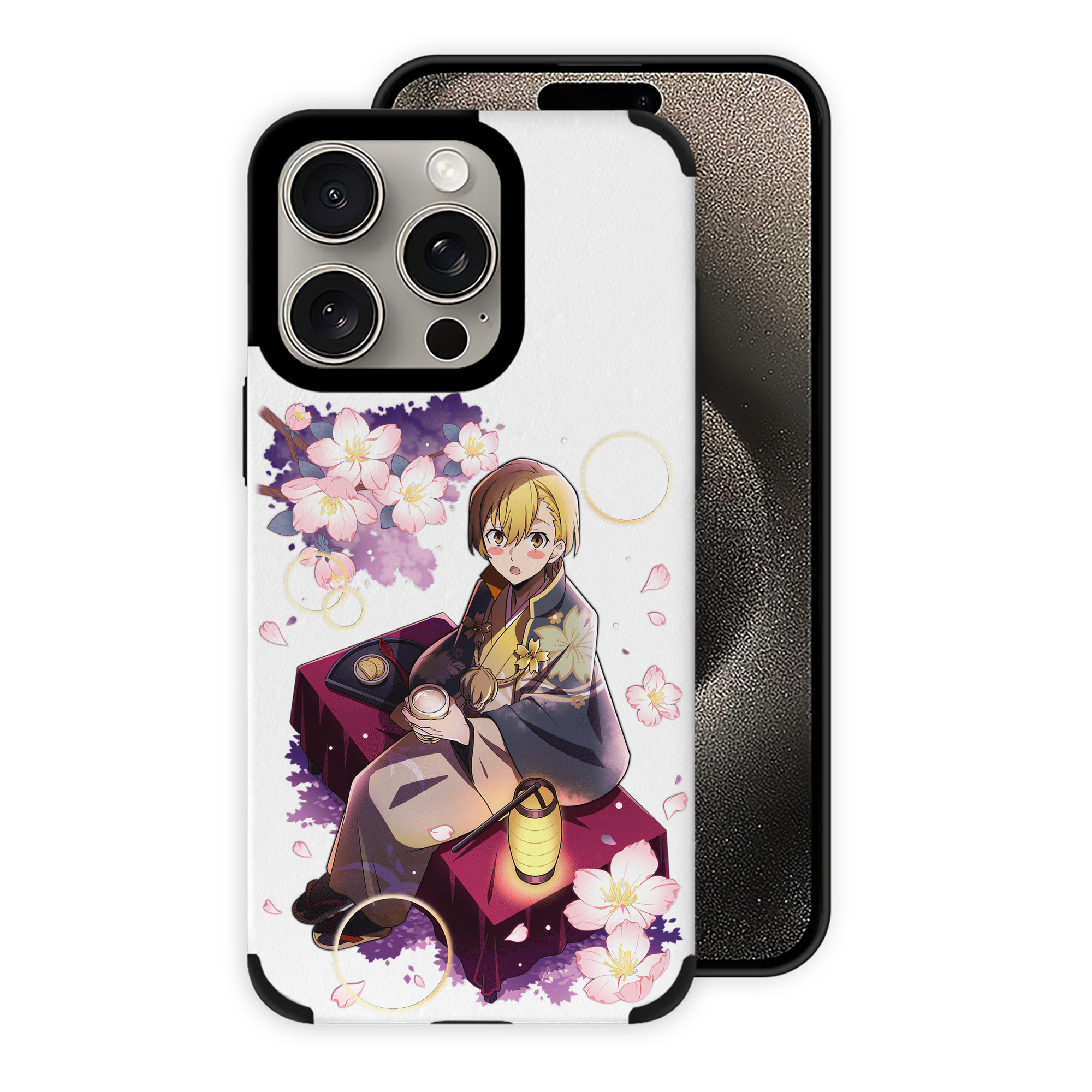 （画像用） 文豪ストレイドッグス Bungo Stray Dogs 【iPhone15ProMax対応】 PUレザー スマホケース 耐衝撃＆黄変防止