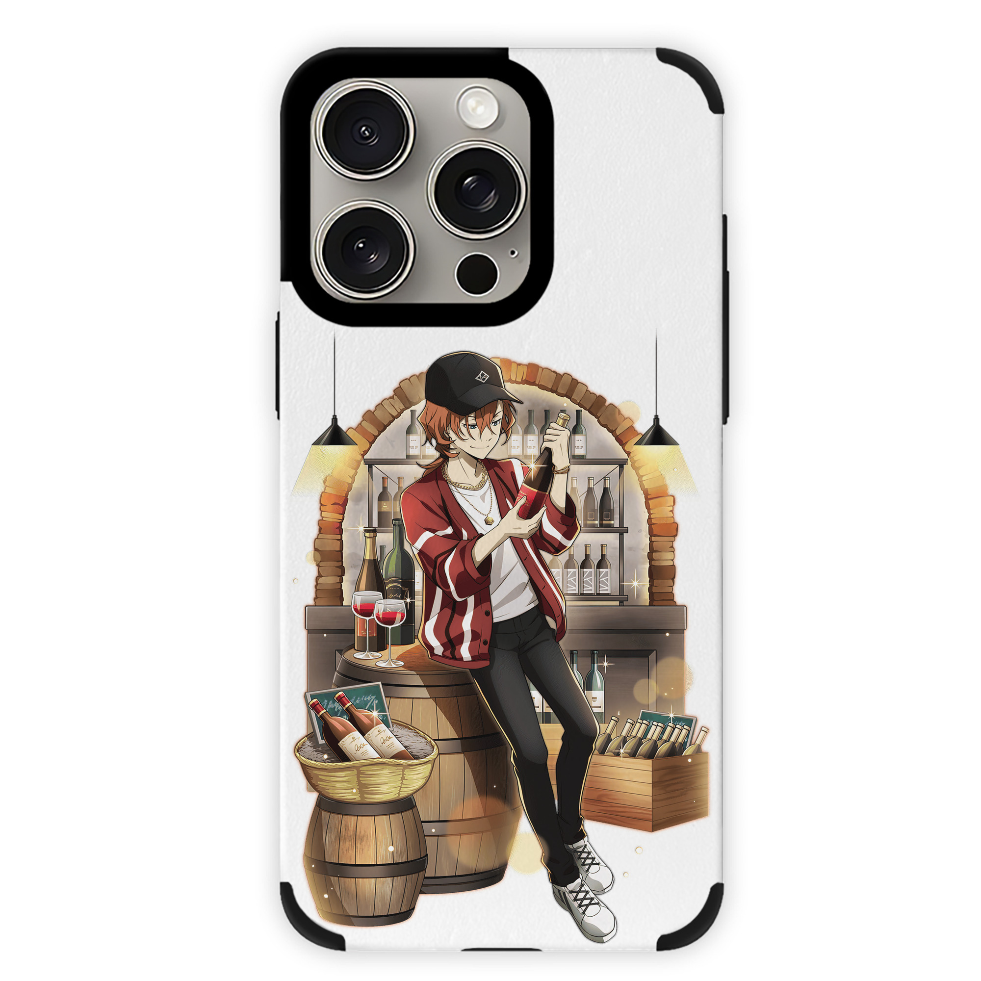 （画像用） 文豪ストレイドッグス Bungo Stray Dogs 【iPhone15ProMax対応】 PUレザー スマホケース 耐衝撃＆黄変防止