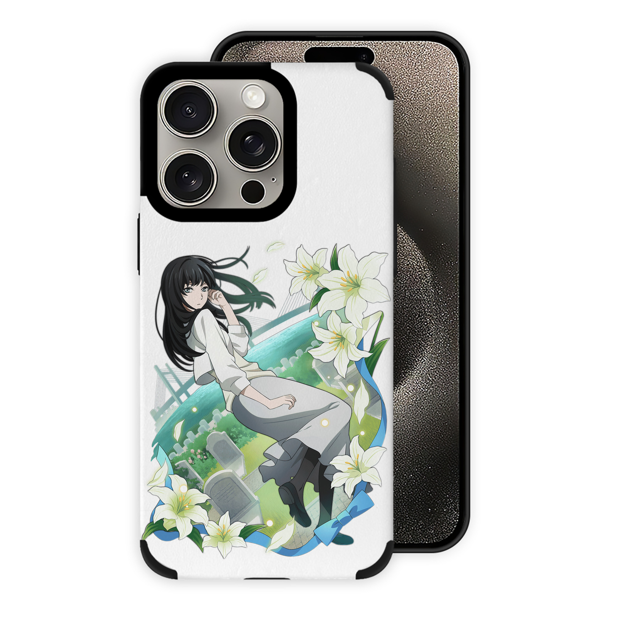 （画像用） 文豪ストレイドッグス Bungo Stray Dogs 【iPhone15ProMax対応】 PUレザー スマホケース 耐衝撃＆黄変防止