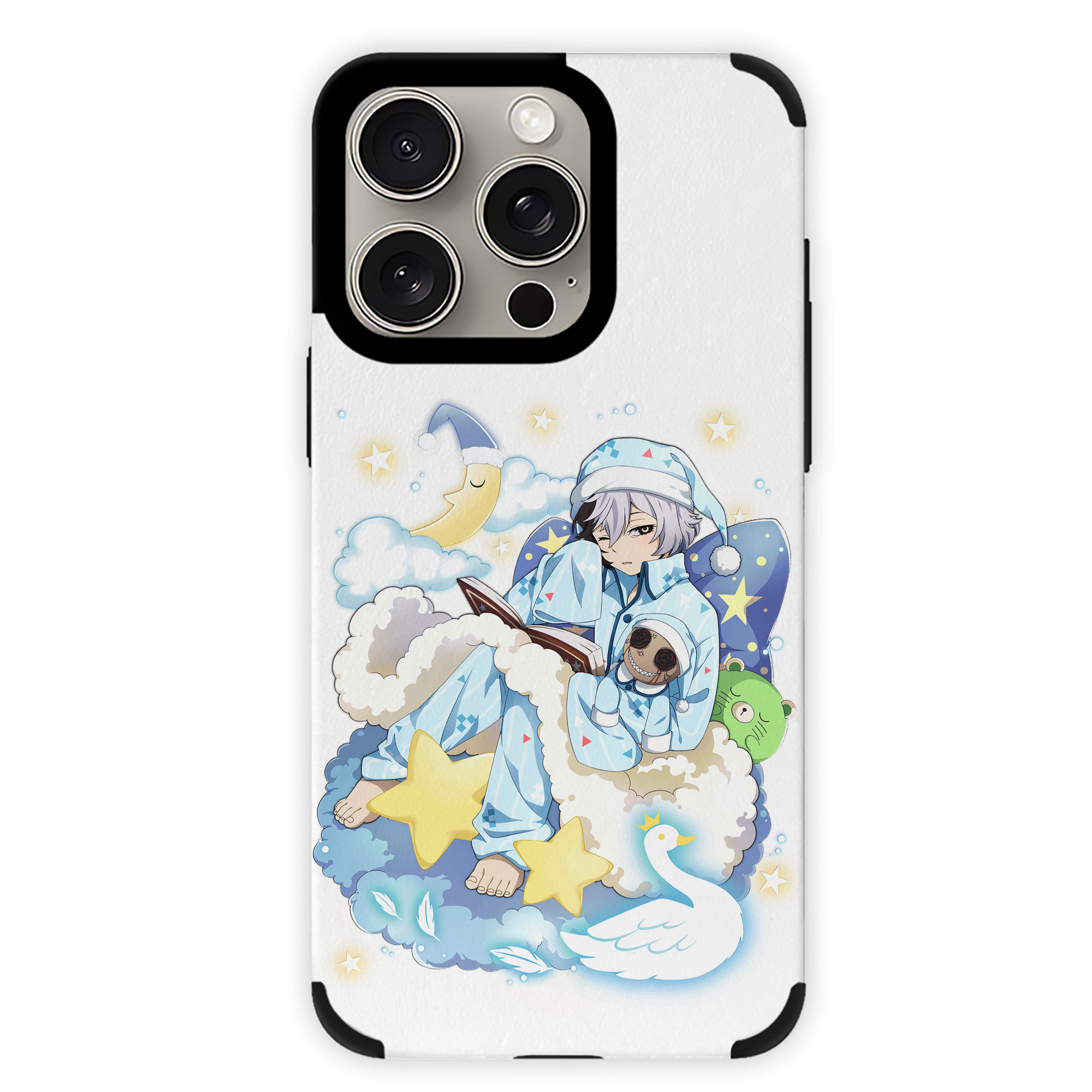 （画像用） 文豪ストレイドッグス Bungo Stray Dogs 【iPhone15ProMax対応】 PUレザー スマホケース 耐衝撃＆黄変防止