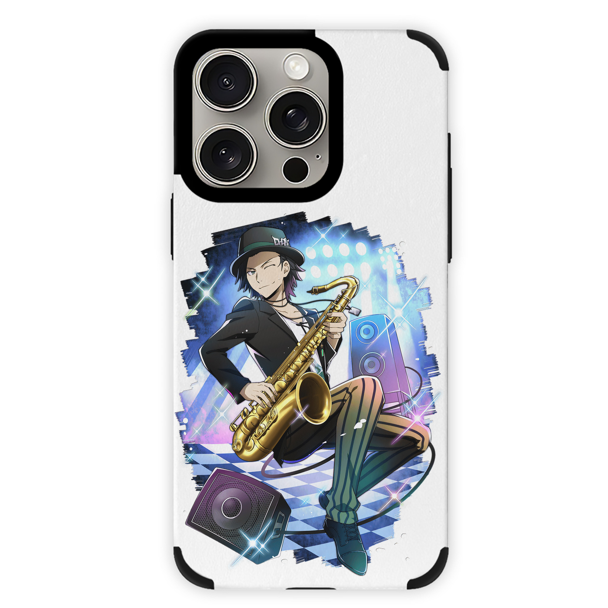 （画像用） 文豪ストレイドッグス Bungo Stray Dogs 【iPhone15ProMax対応】 PUレザー スマホケース 耐衝撃＆黄変防止
