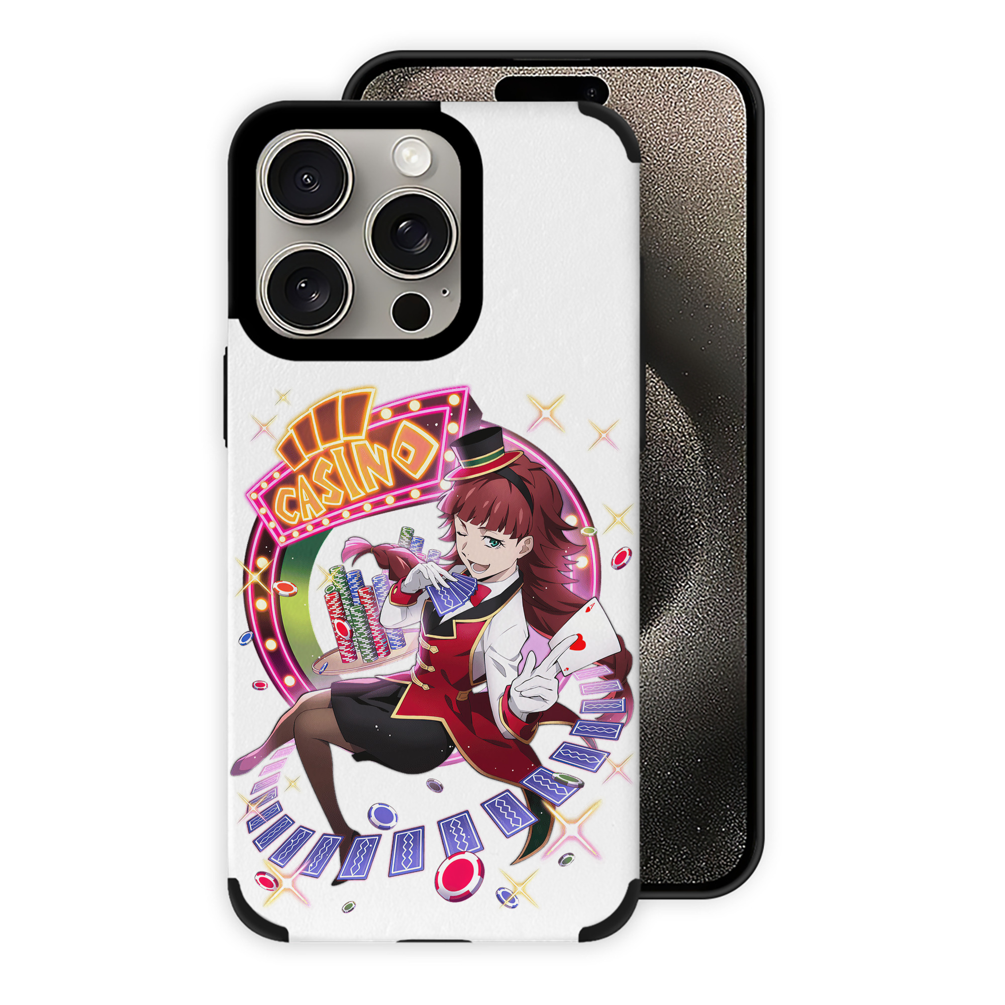 （画像用） 文豪ストレイドッグス Bungo Stray Dogs 【iPhone15ProMax対応】 PUレザー スマホケース 耐衝撃＆黄変防止