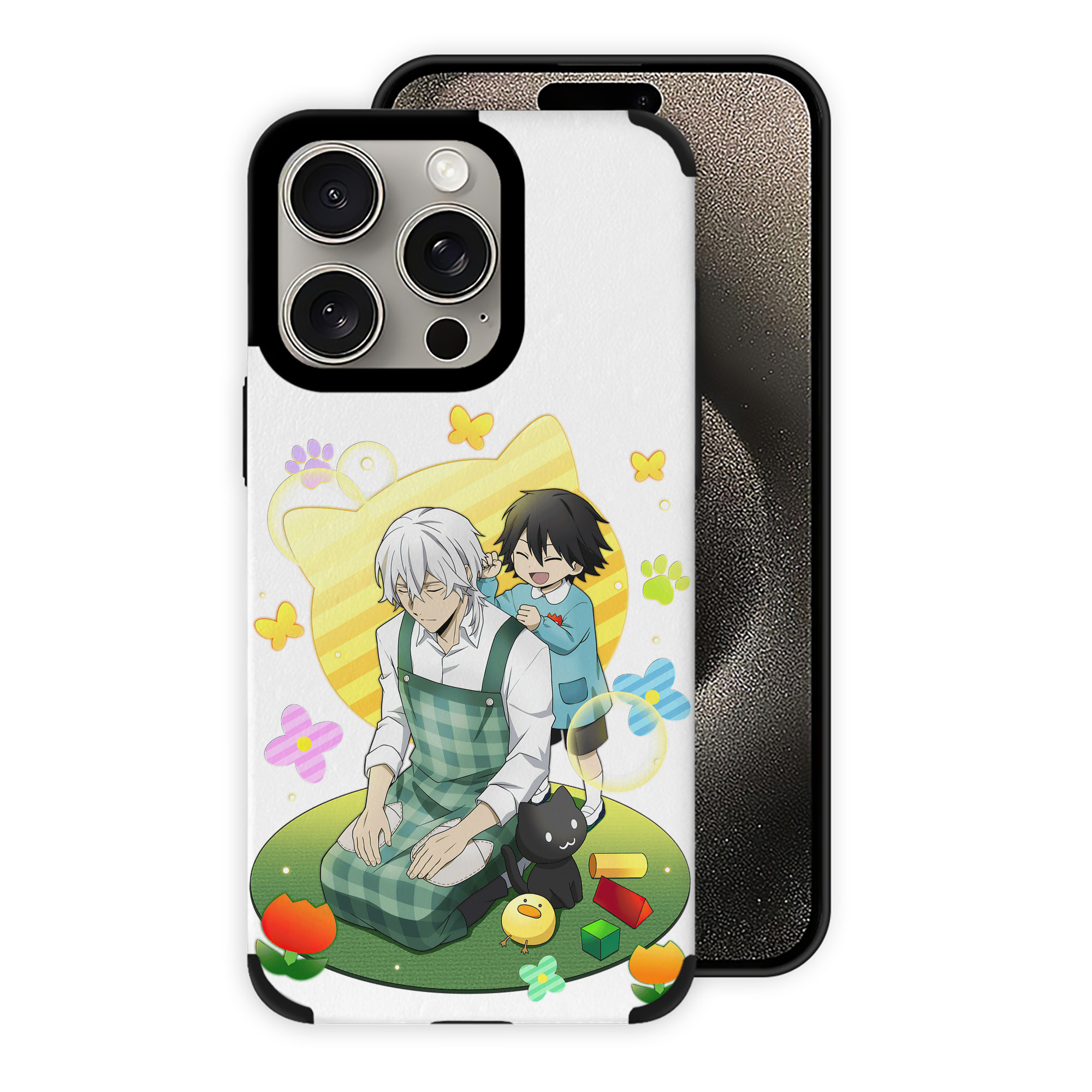 （画像用） 文豪ストレイドッグス Bungo Stray Dogs 【iPhone15ProMax対応】 PUレザー スマホケース 耐衝撃＆黄変防止