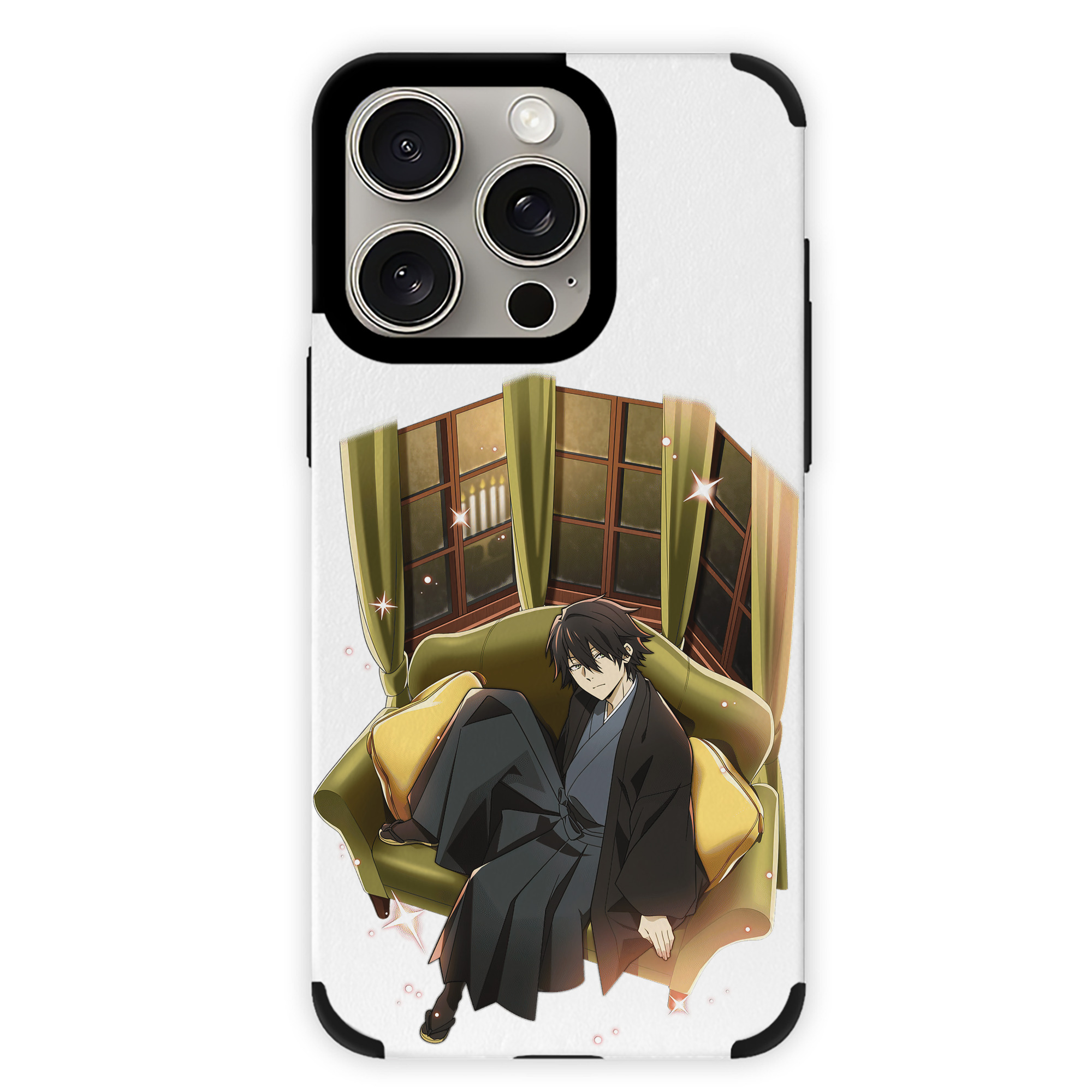 （画像用） 文豪ストレイドッグス Bungo Stray Dogs 【iPhone15ProMax対応】 PUレザー スマホケース 耐衝撃＆黄変防止
