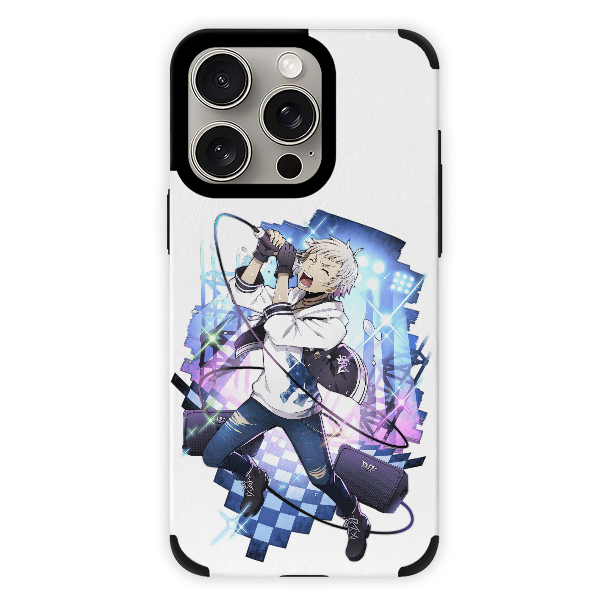 （画像用） 文豪ストレイドッグス Bungo Stray Dogs 【iPhone15ProMax対応】 PUレザー スマホケース 耐衝撃＆黄変防止
