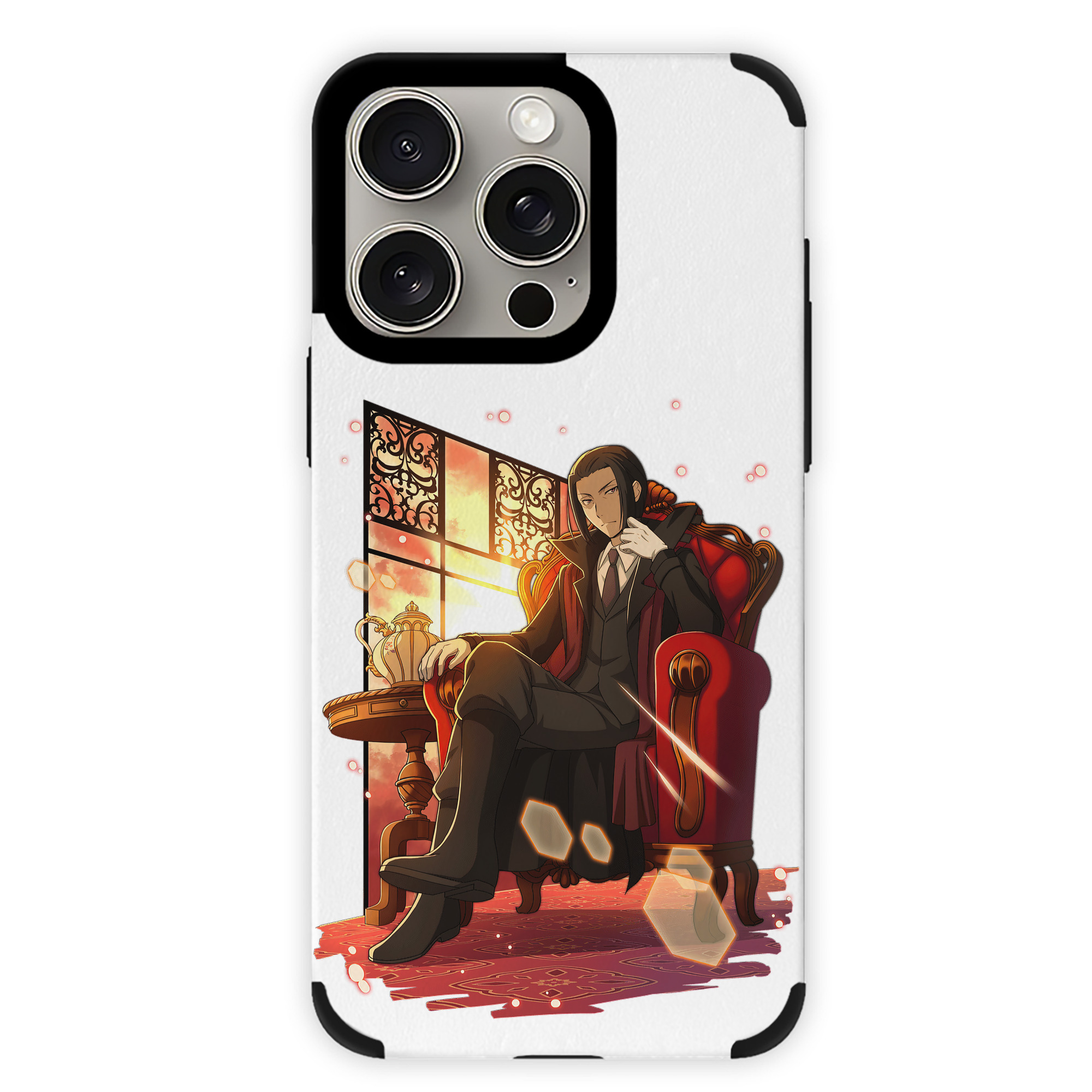 （画像用） 文豪ストレイドッグス Bungo Stray Dogs 【iPhone15ProMax対応】 PUレザー スマホケース 耐衝撃＆黄変防止
