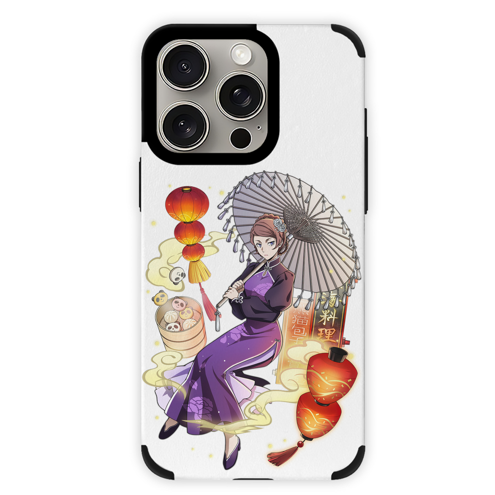 （画像用） 文豪ストレイドッグス Bungo Stray Dogs 【iPhone15ProMax対応】 PUレザー スマホケース 耐衝撃＆黄変防止