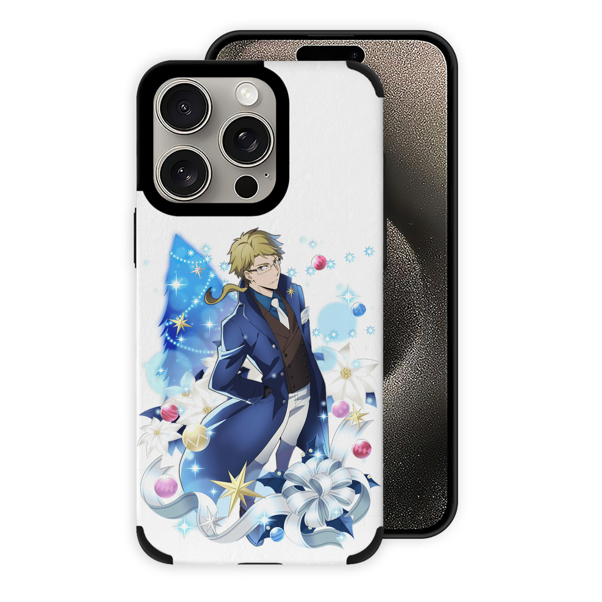（画像用） 文豪ストレイドッグス Bungo Stray Dogs 【iPhone15ProMax対応】 PUレザー スマホケース 耐衝撃＆黄変防止