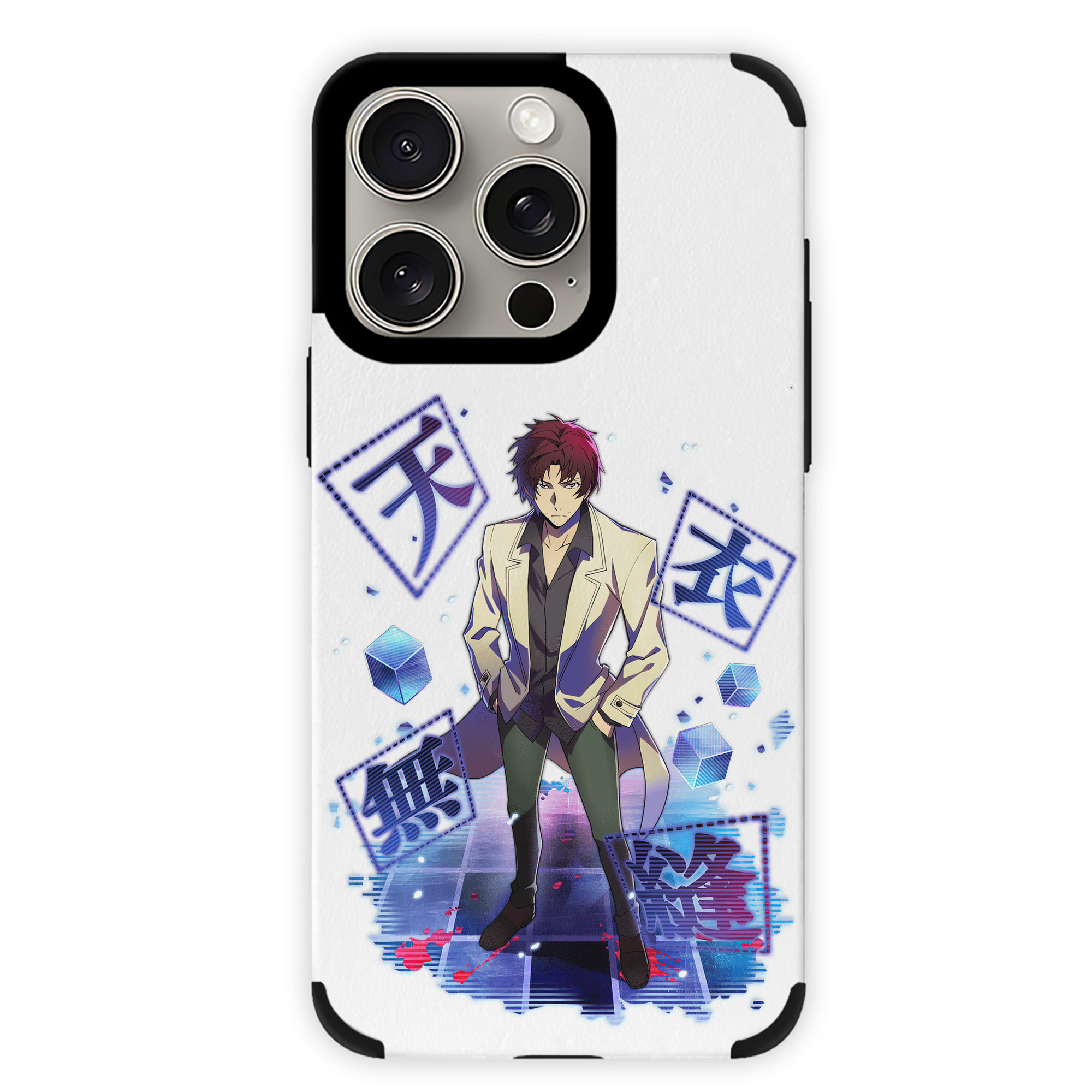 （画像用） 文豪ストレイドッグス Bungo Stray Dogs 【iPhone15ProMax対応】 PUレザー スマホケース 耐衝撃＆黄変防止