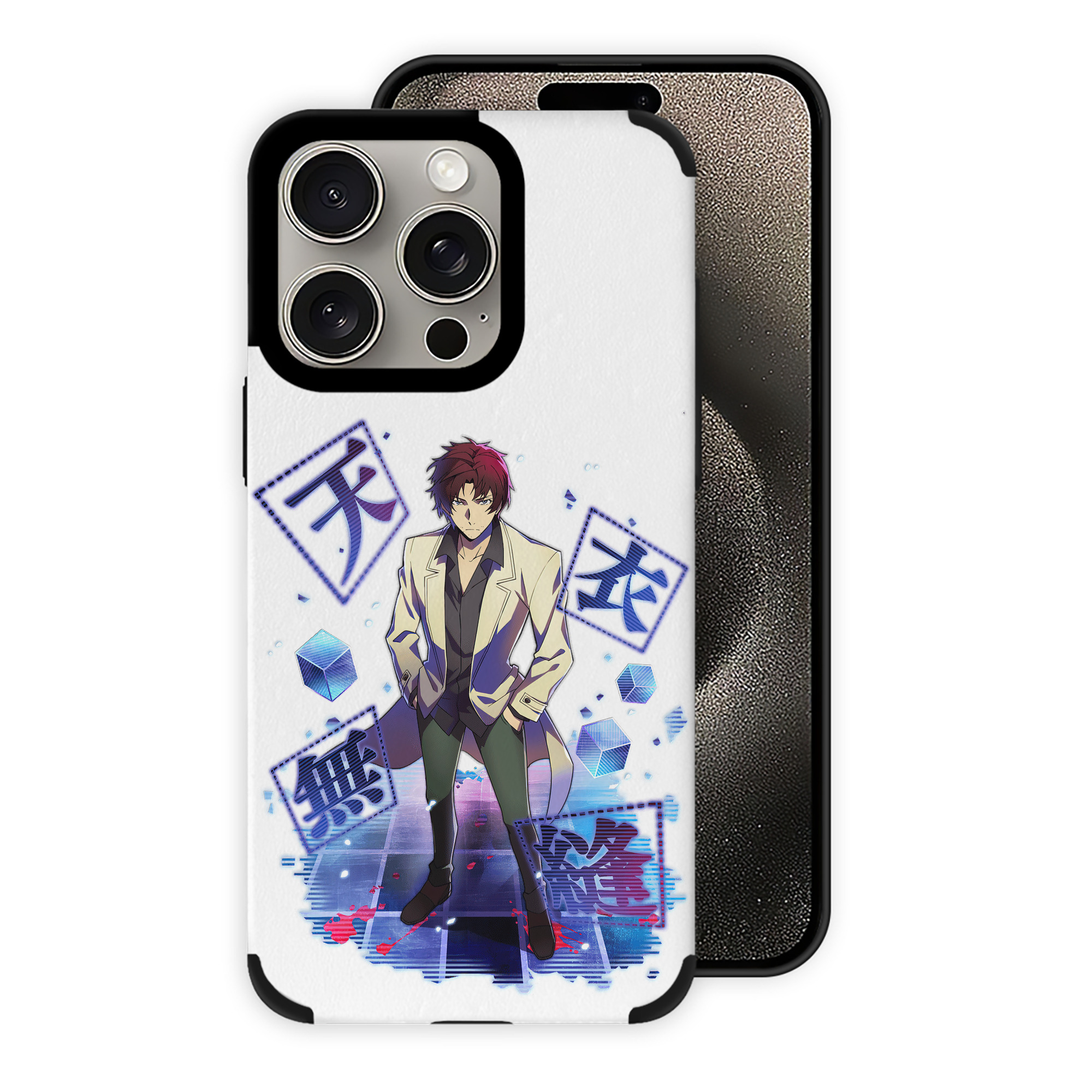 （画像用） 文豪ストレイドッグス Bungo Stray Dogs 【iPhone15ProMax対応】 PUレザー スマホケース 耐衝撃＆黄変防止