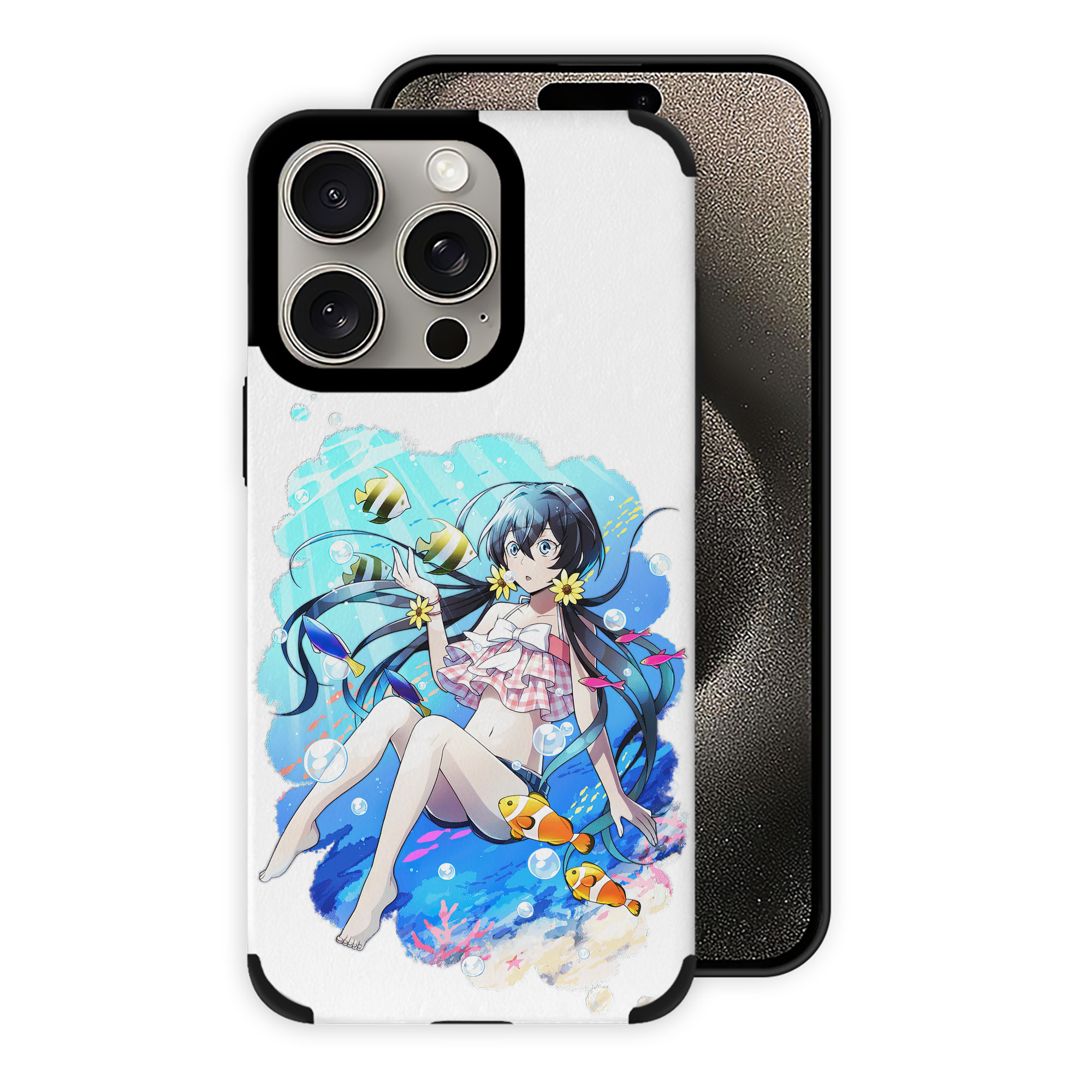 （画像用） 文豪ストレイドッグス Bungo Stray Dogs 【iPhone15ProMax対応】 PUレザー スマホケース 耐衝撃＆黄変防止