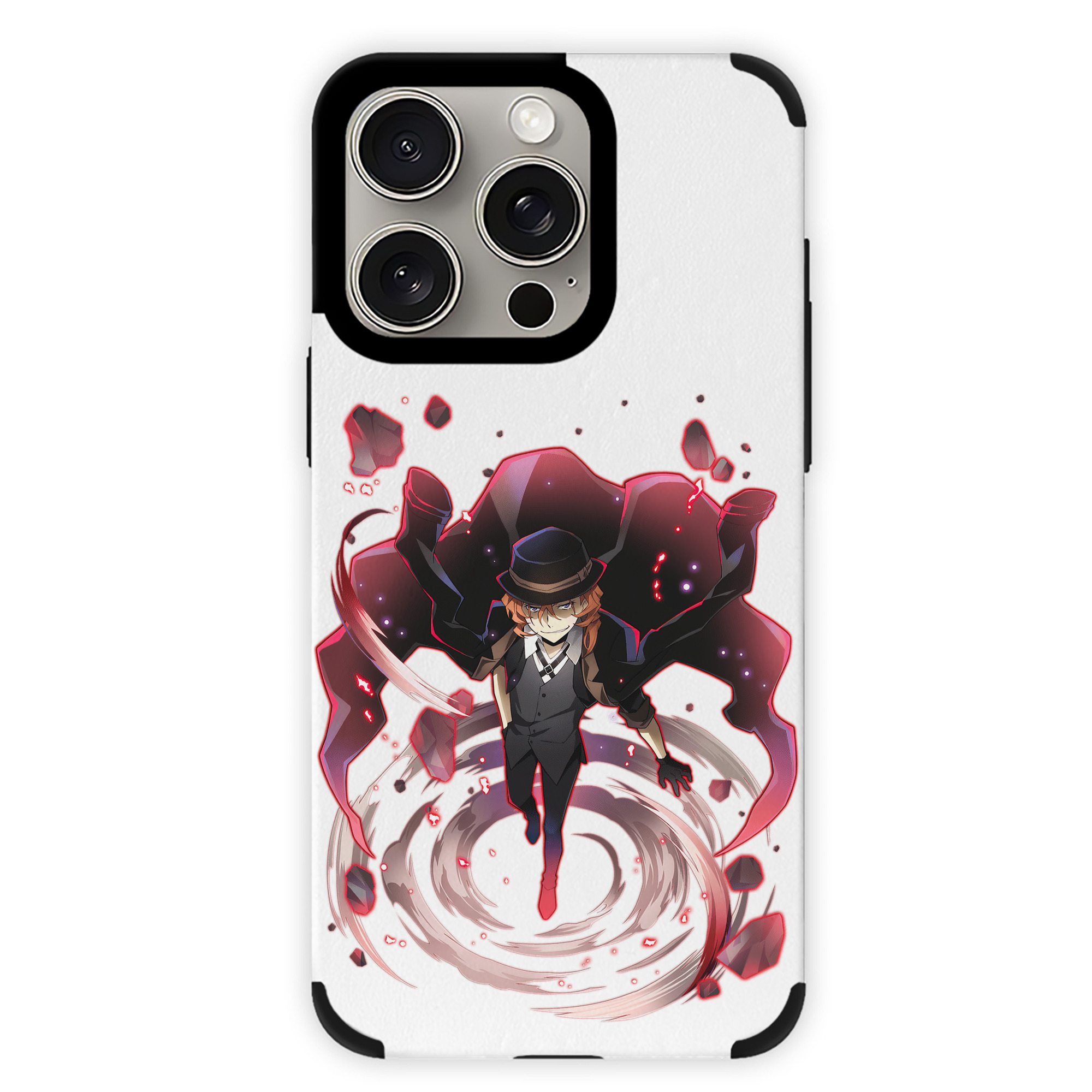 （画像用） 文豪ストレイドッグス Bungo Stray Dogs 【iPhone15ProMax対応】 PUレザー スマホケース 耐衝撃＆黄変防止