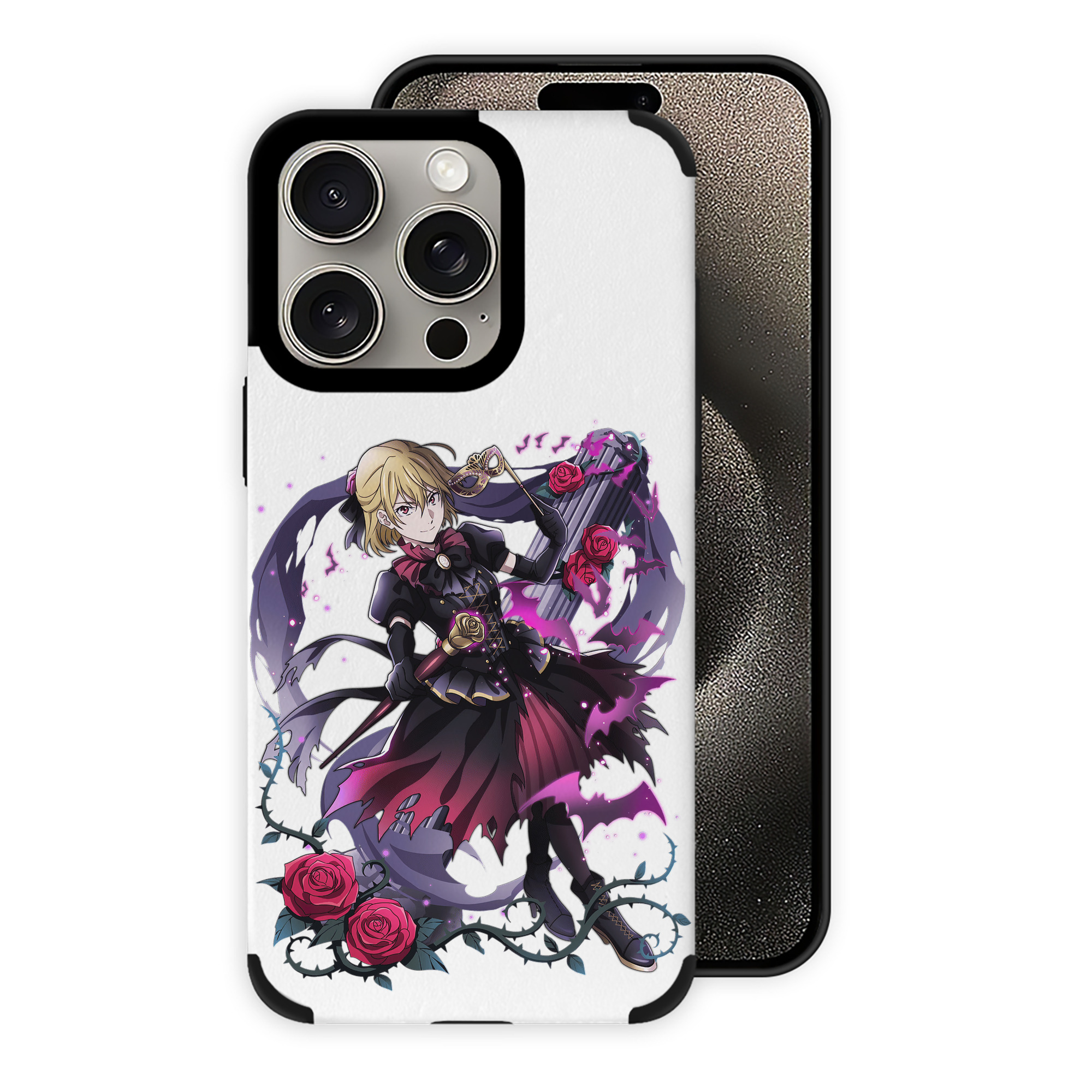 （画像用） 文豪ストレイドッグス Bungo Stray Dogs 【iPhone15ProMax対応】 PUレザー スマホケース 耐衝撃＆黄変防止