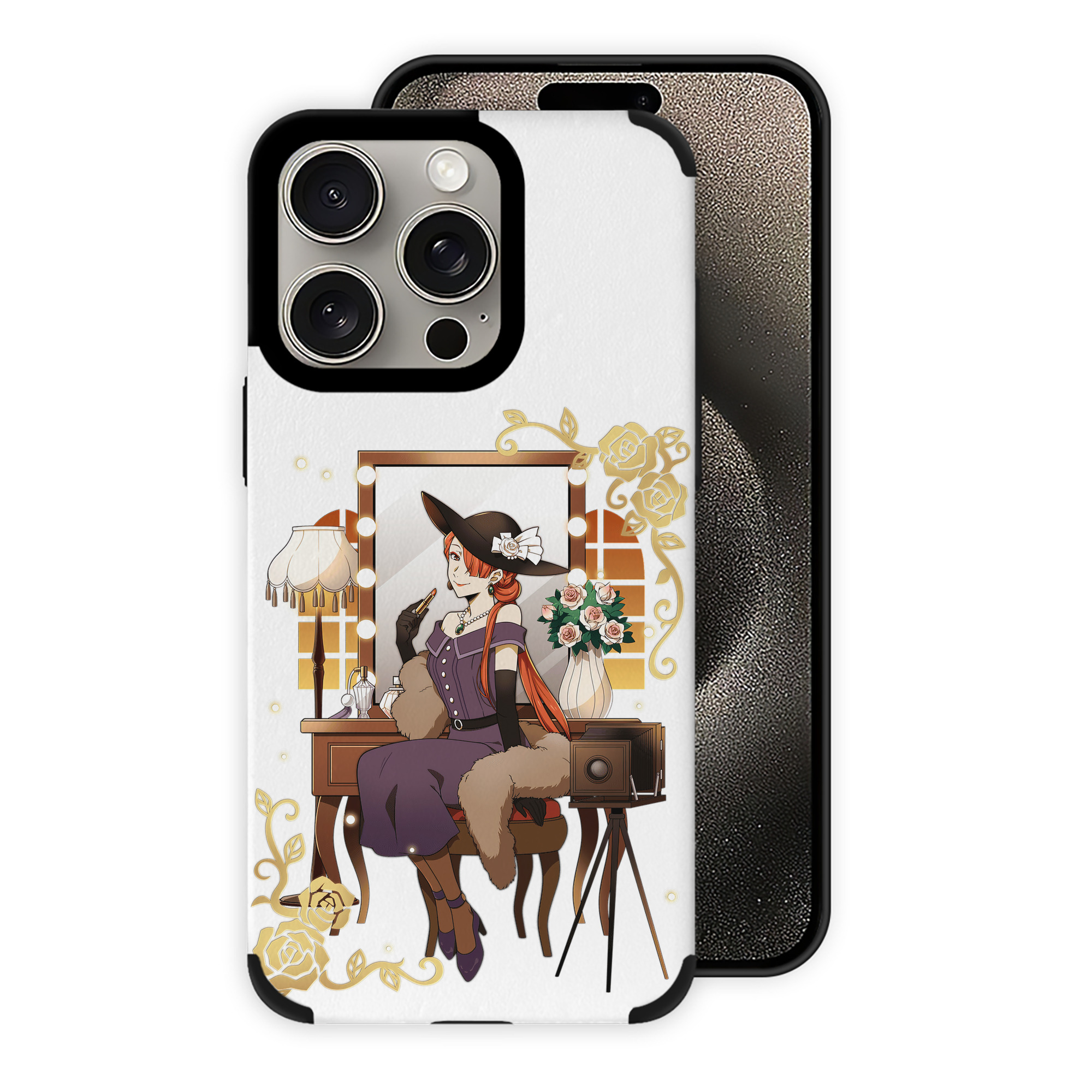 （画像用） 文豪ストレイドッグス Bungo Stray Dogs 【iPhone15ProMax対応】 PUレザー スマホケース 耐衝撃＆黄変防止