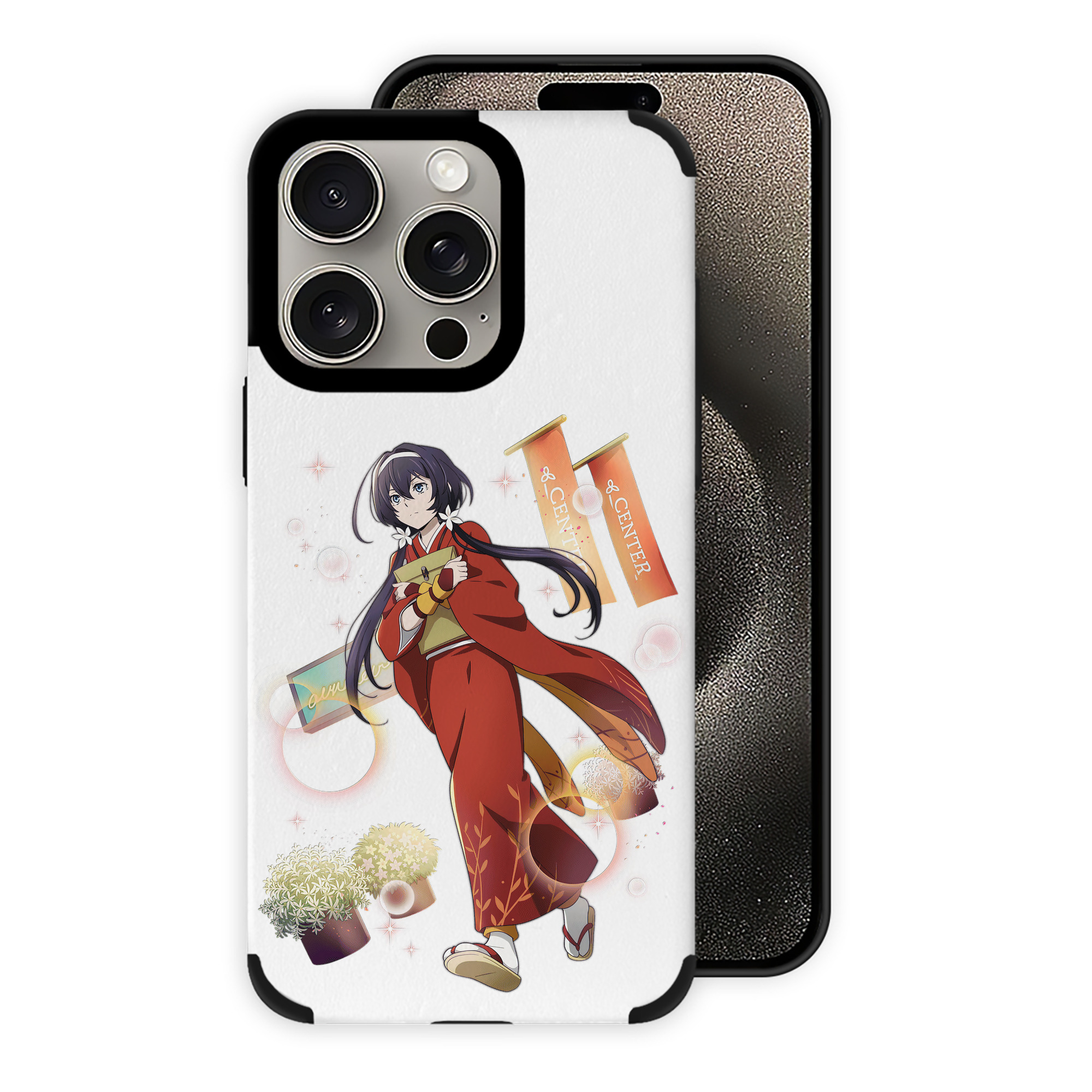 （画像用） 文豪ストレイドッグス Bungo Stray Dogs 【iPhone15ProMax対応】 PUレザー スマホケース 耐衝撃＆黄変防止