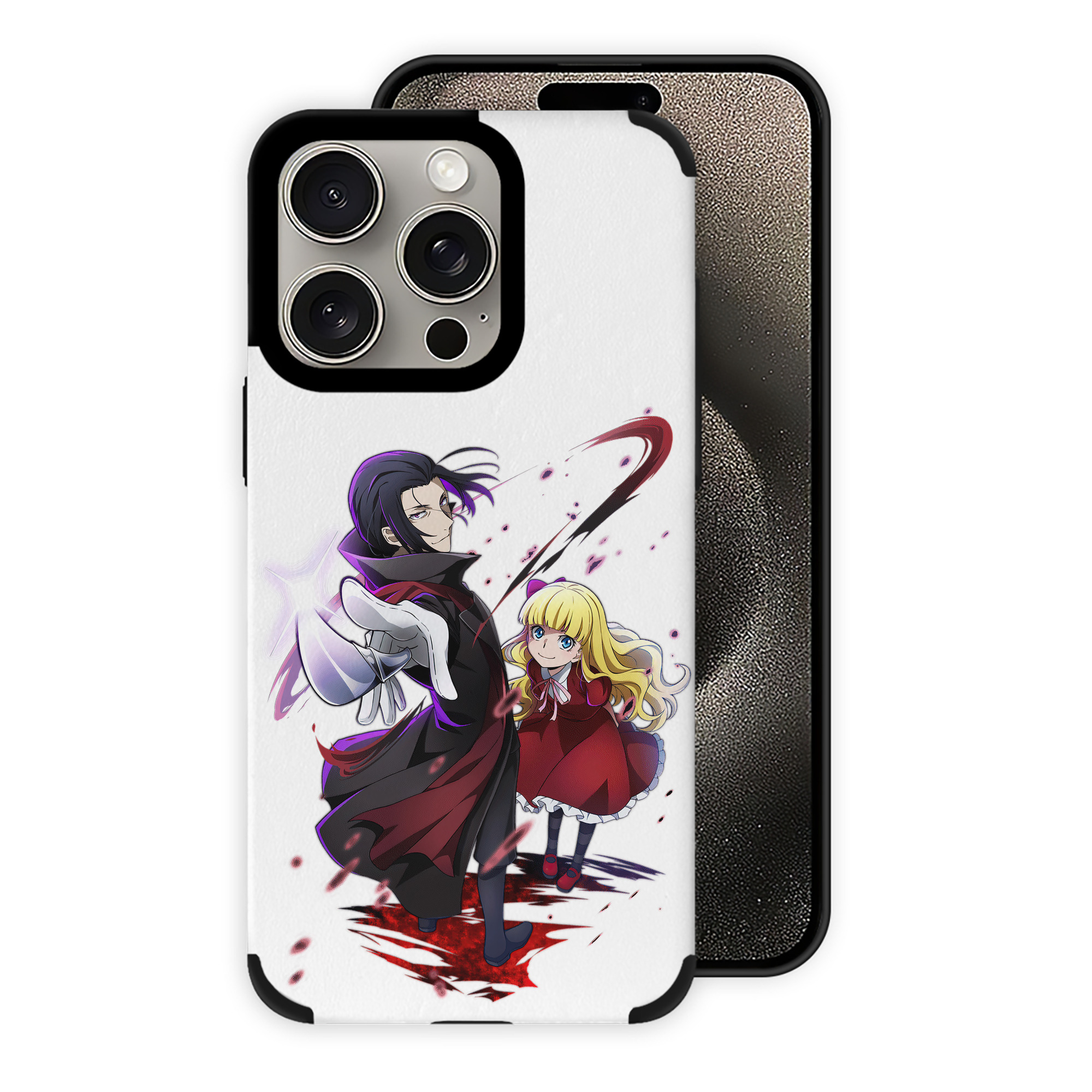 （画像用） 文豪ストレイドッグス Bungo Stray Dogs 【iPhone15ProMax対応】 PUレザー スマホケース 耐衝撃＆黄変防止