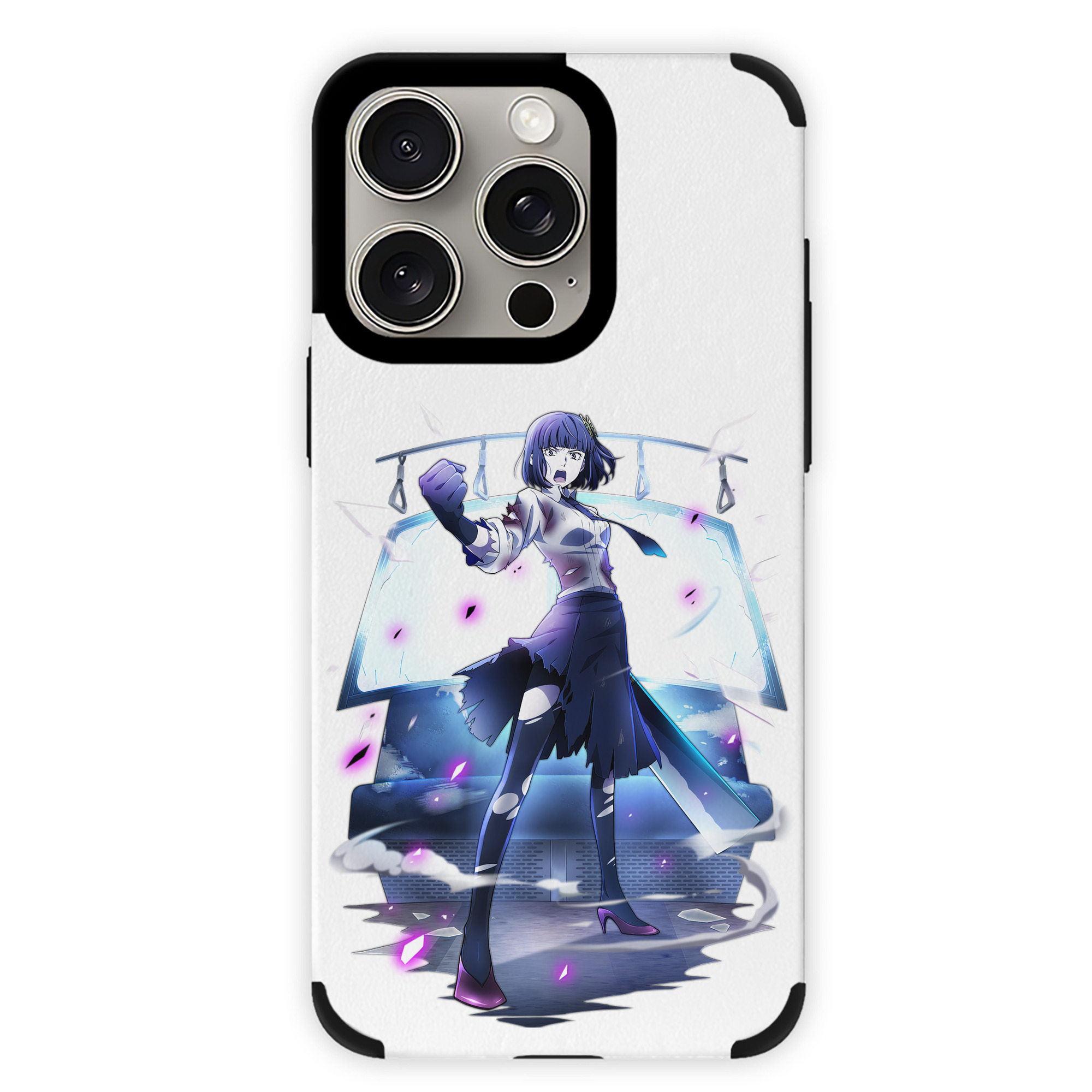 （画像用） 文豪ストレイドッグス Bungo Stray Dogs 【iPhone15ProMax対応】 PUレザー スマホケース 耐衝撃＆黄変防止