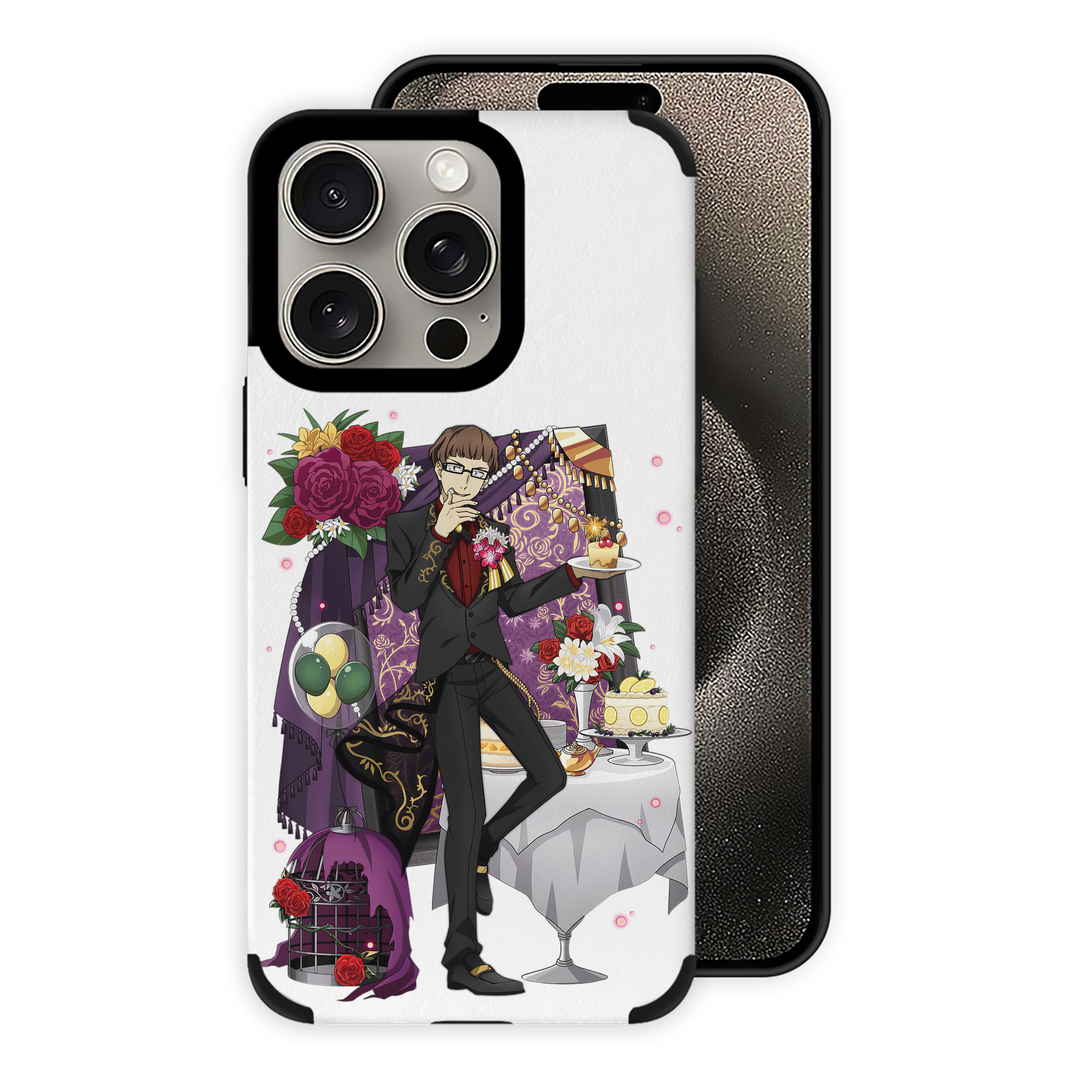 （画像用） 文豪ストレイドッグス Bungo Stray Dogs 【iPhone15ProMax対応】 PUレザー スマホケース 耐衝撃＆黄変防止