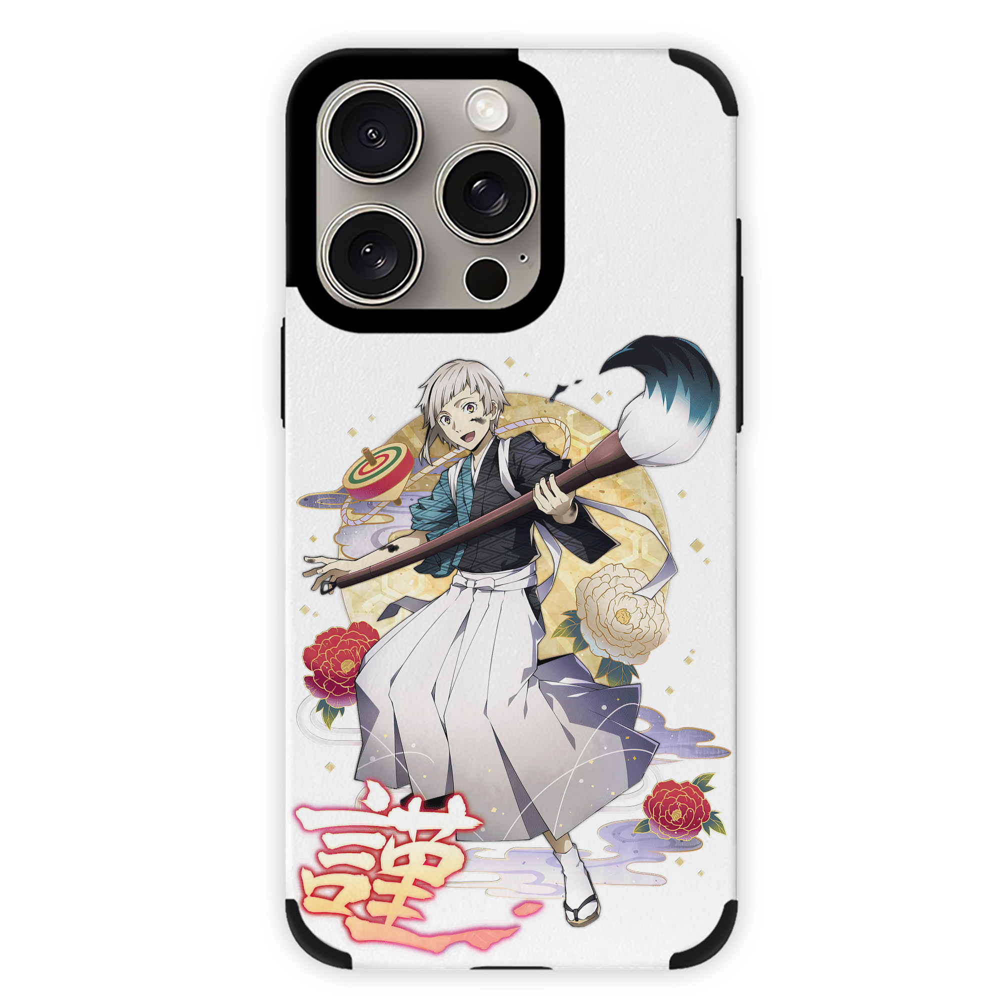 （画像用） 文豪ストレイドッグス Bungo Stray Dogs 【iPhone15ProMax対応】 PUレザー スマホケース 耐衝撃＆黄変防止