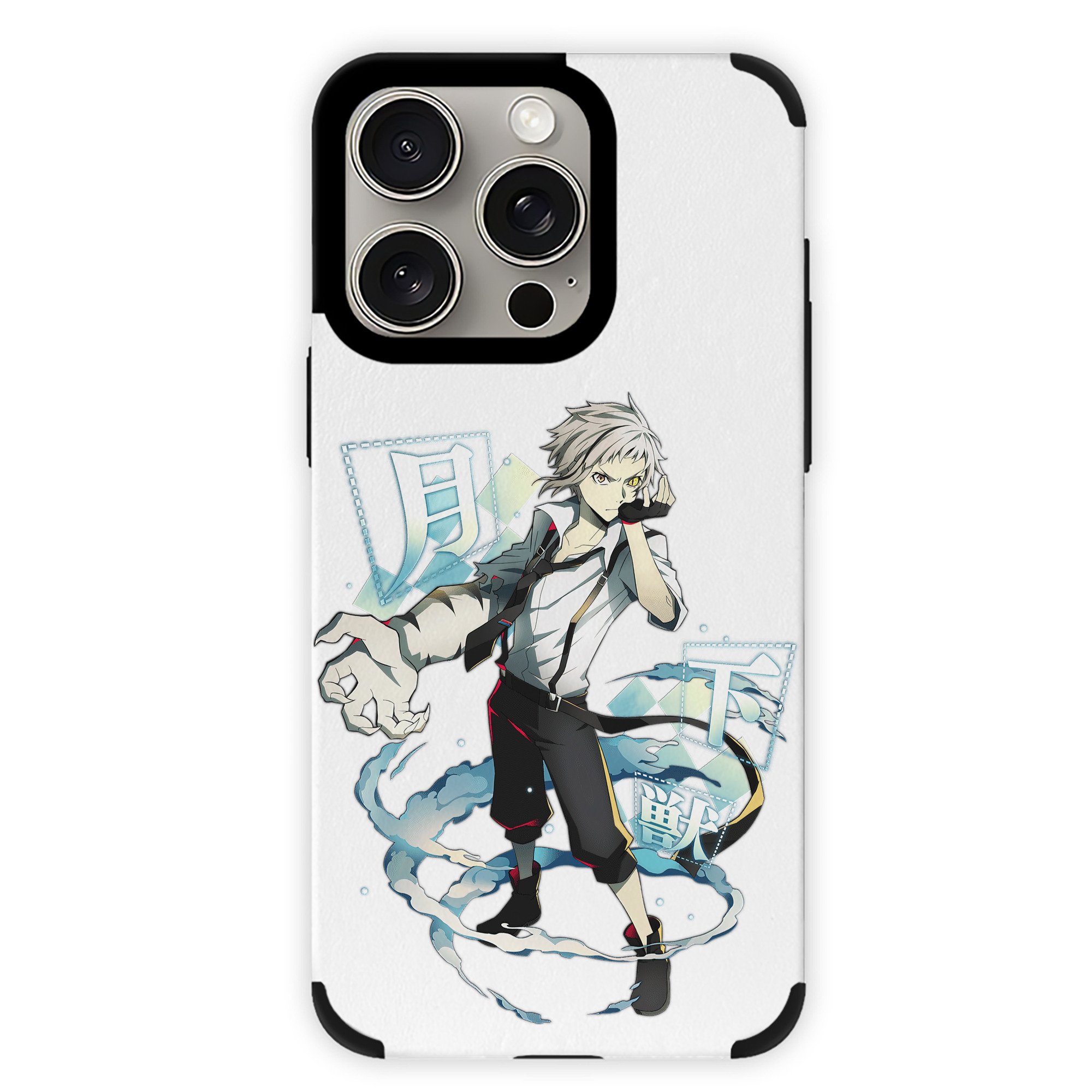 （画像用） 文豪ストレイドッグス Bungo Stray Dogs 【iPhone15ProMax対応】 PUレザー スマホケース 耐衝撃＆黄変防止
