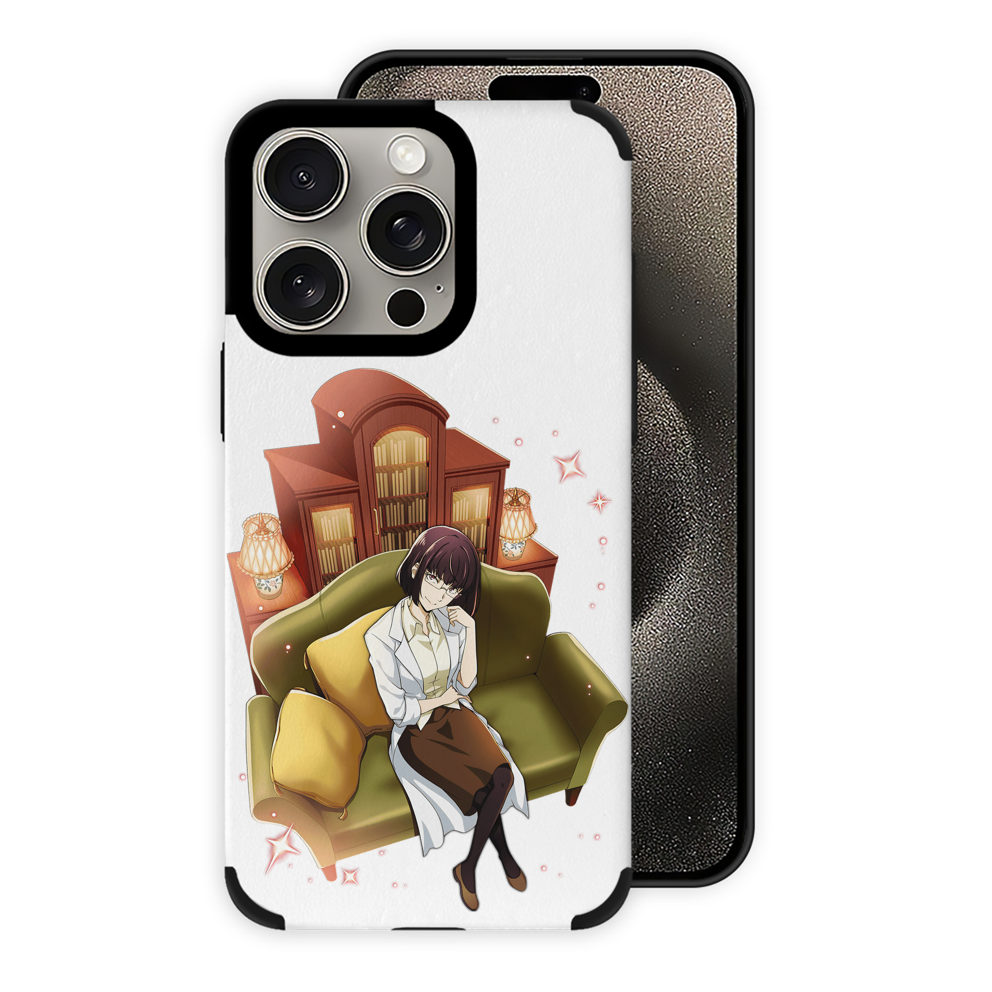 （画像用） 文豪ストレイドッグス Bungo Stray Dogs 【iPhone15ProMax対応】 PUレザー スマホケース 耐衝撃＆黄変防止