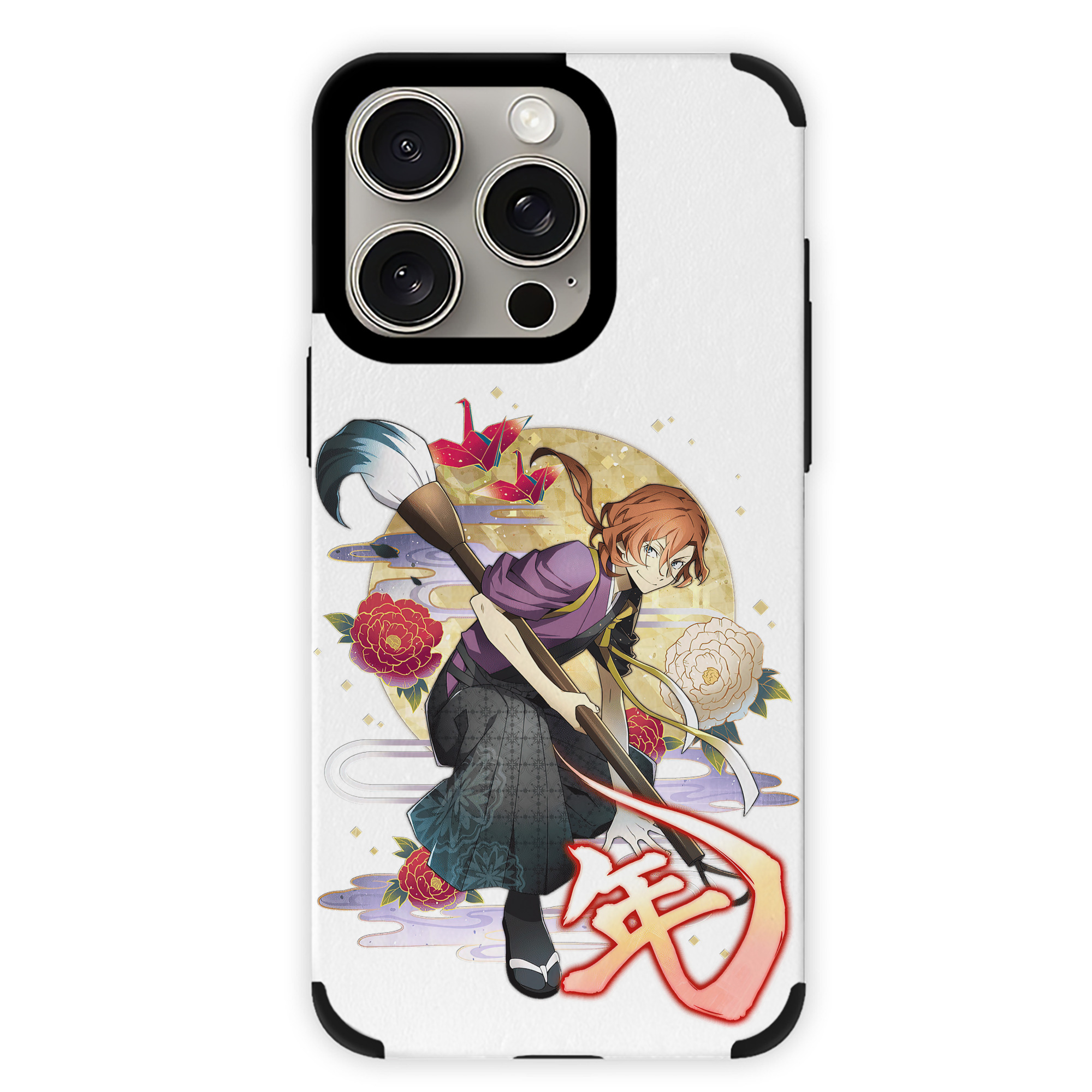（画像用） 文豪ストレイドッグス Bungo Stray Dogs 【iPhone15ProMax対応】 PUレザー スマホケース 耐衝撃＆黄変防止