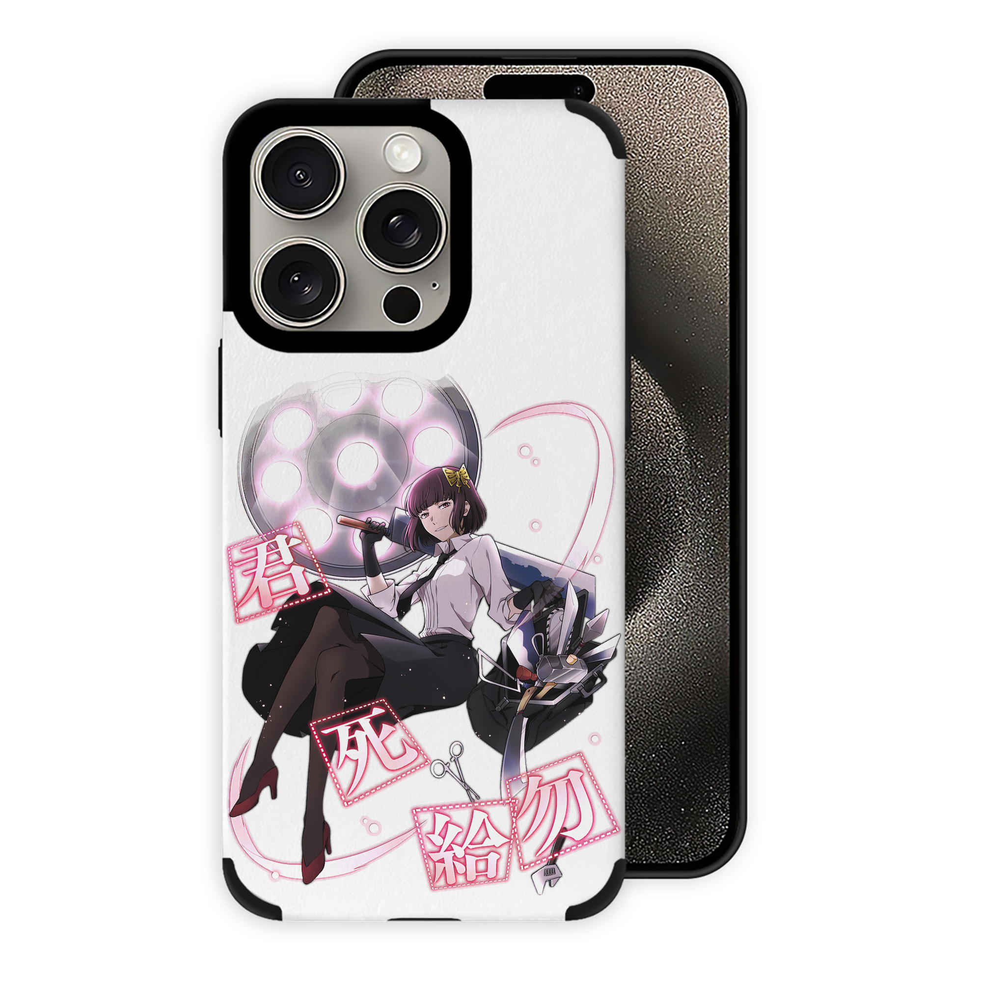 （画像用） 文豪ストレイドッグス Bungo Stray Dogs 【iPhone15ProMax対応】 PUレザー スマホケース 耐衝撃＆黄変防止