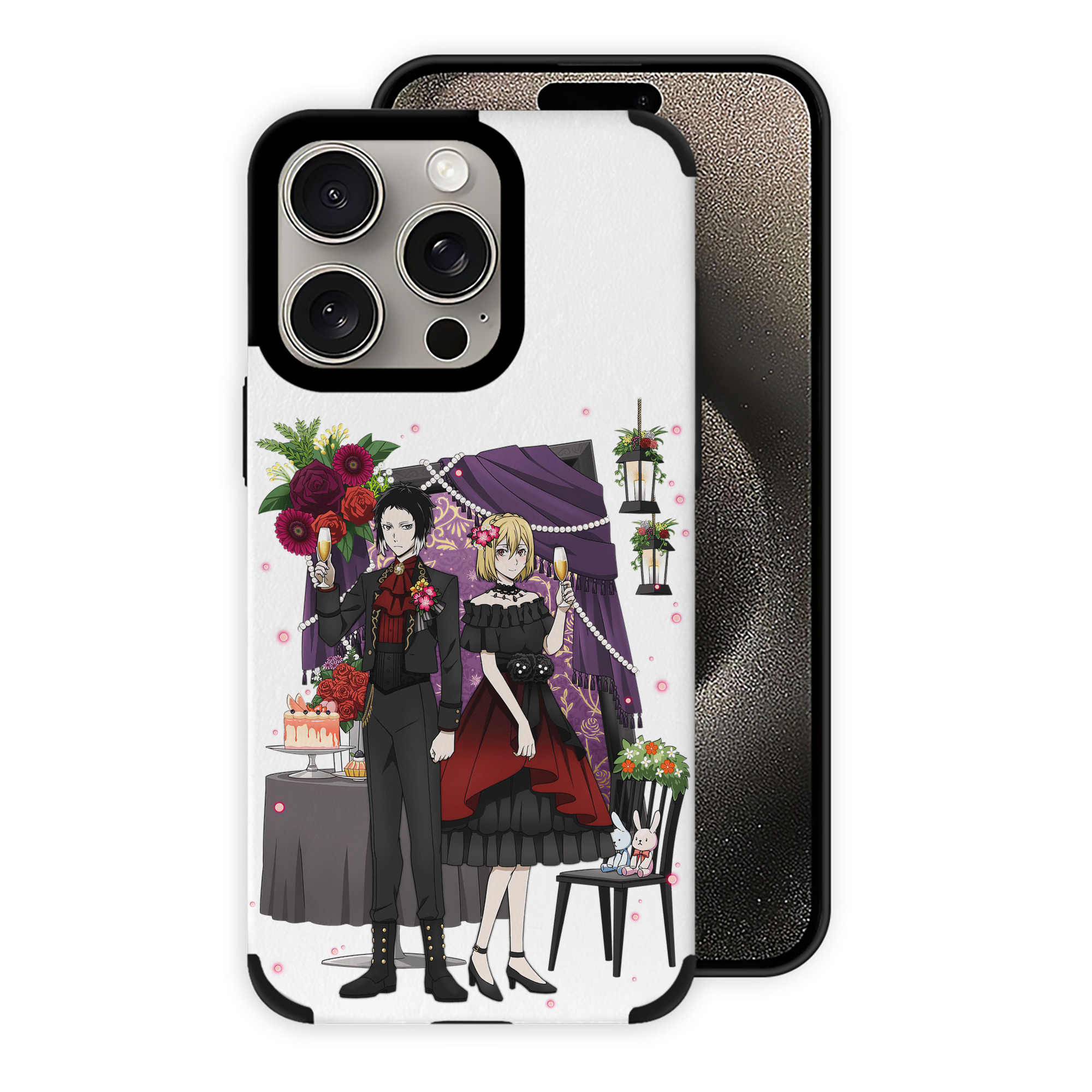 （画像用） 文豪ストレイドッグス Bungo Stray Dogs 【iPhone15ProMax対応】 PUレザー スマホケース 耐衝撃＆黄変防止