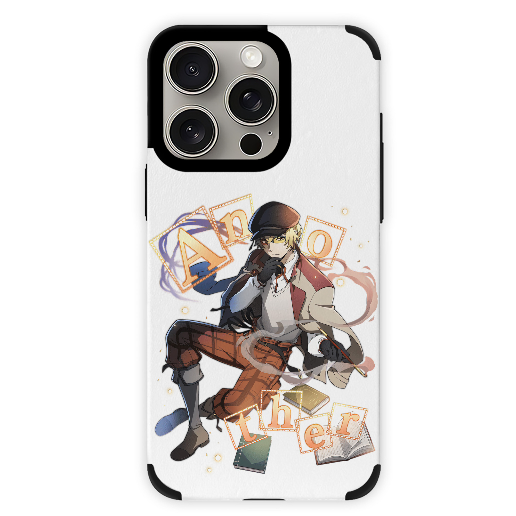 （画像用） 文豪ストレイドッグス Bungo Stray Dogs 【iPhone15ProMax対応】 PUレザー スマホケース 耐衝撃＆黄変防止