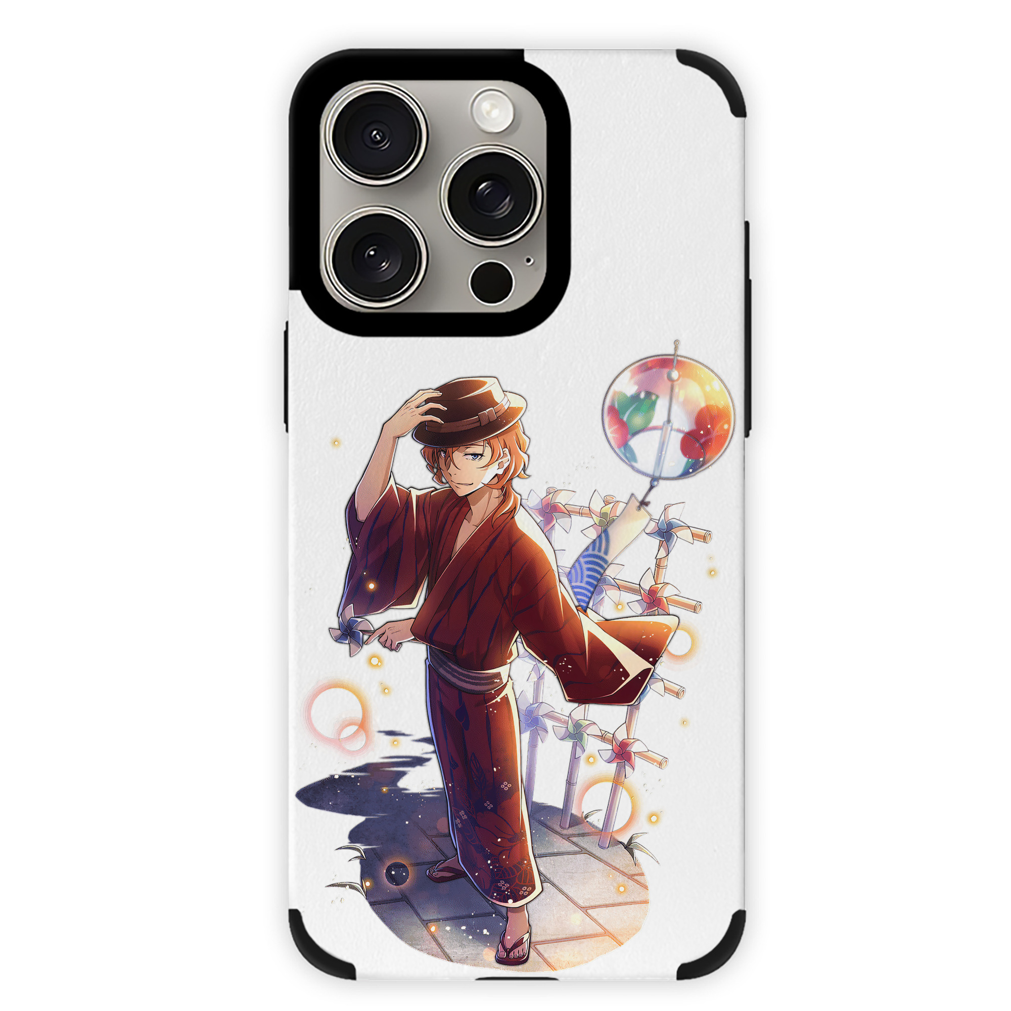 （画像用） 文豪ストレイドッグス Bungo Stray Dogs 【iPhone15ProMax対応】 PUレザー スマホケース 耐衝撃＆黄変防止
