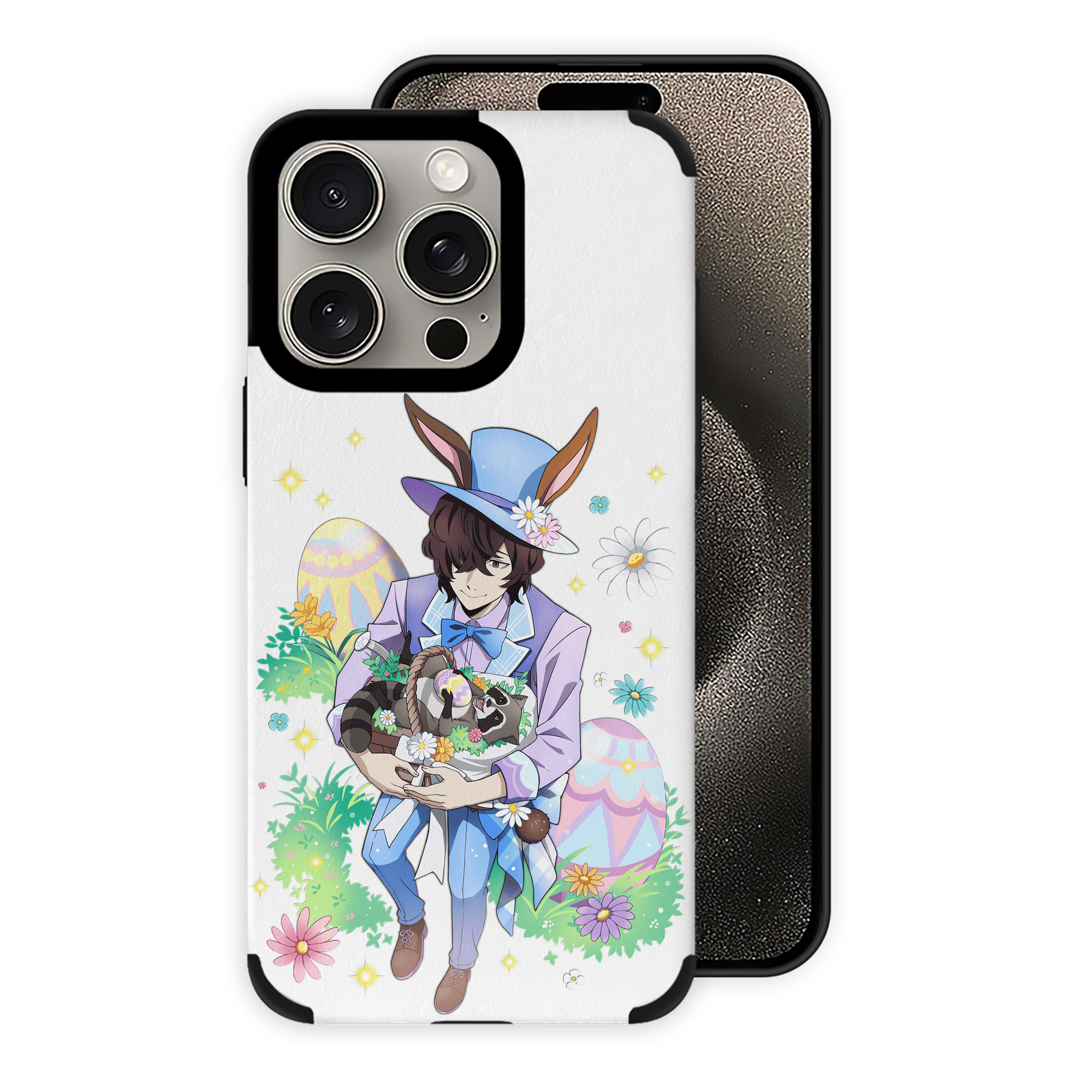 （画像用） 文豪ストレイドッグス Bungo Stray Dogs 【iPhone15ProMax対応】 PUレザー スマホケース 耐衝撃＆黄変防止