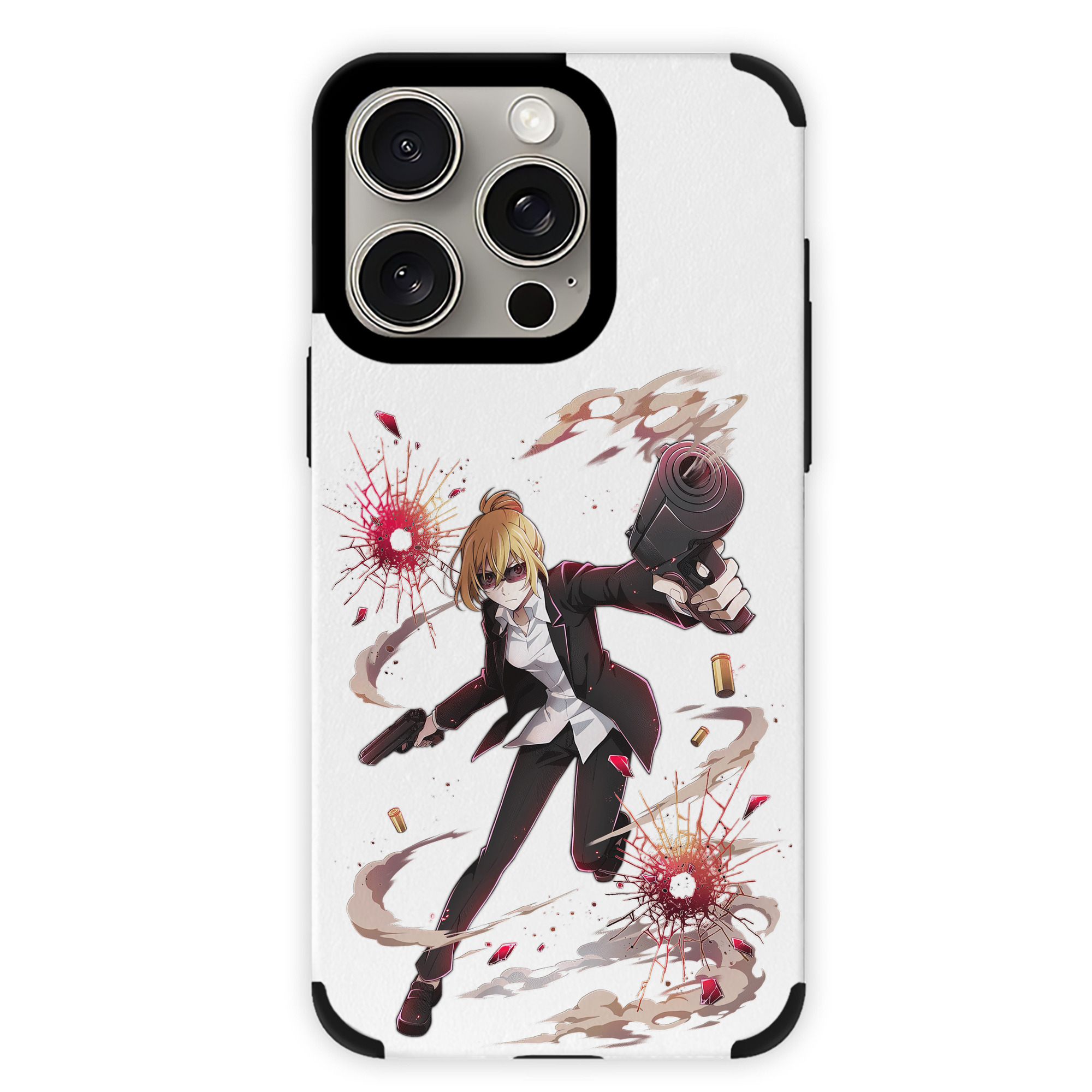 （画像用） 文豪ストレイドッグス Bungo Stray Dogs 【iPhone15ProMax対応】 PUレザー スマホケース 耐衝撃＆黄変防止