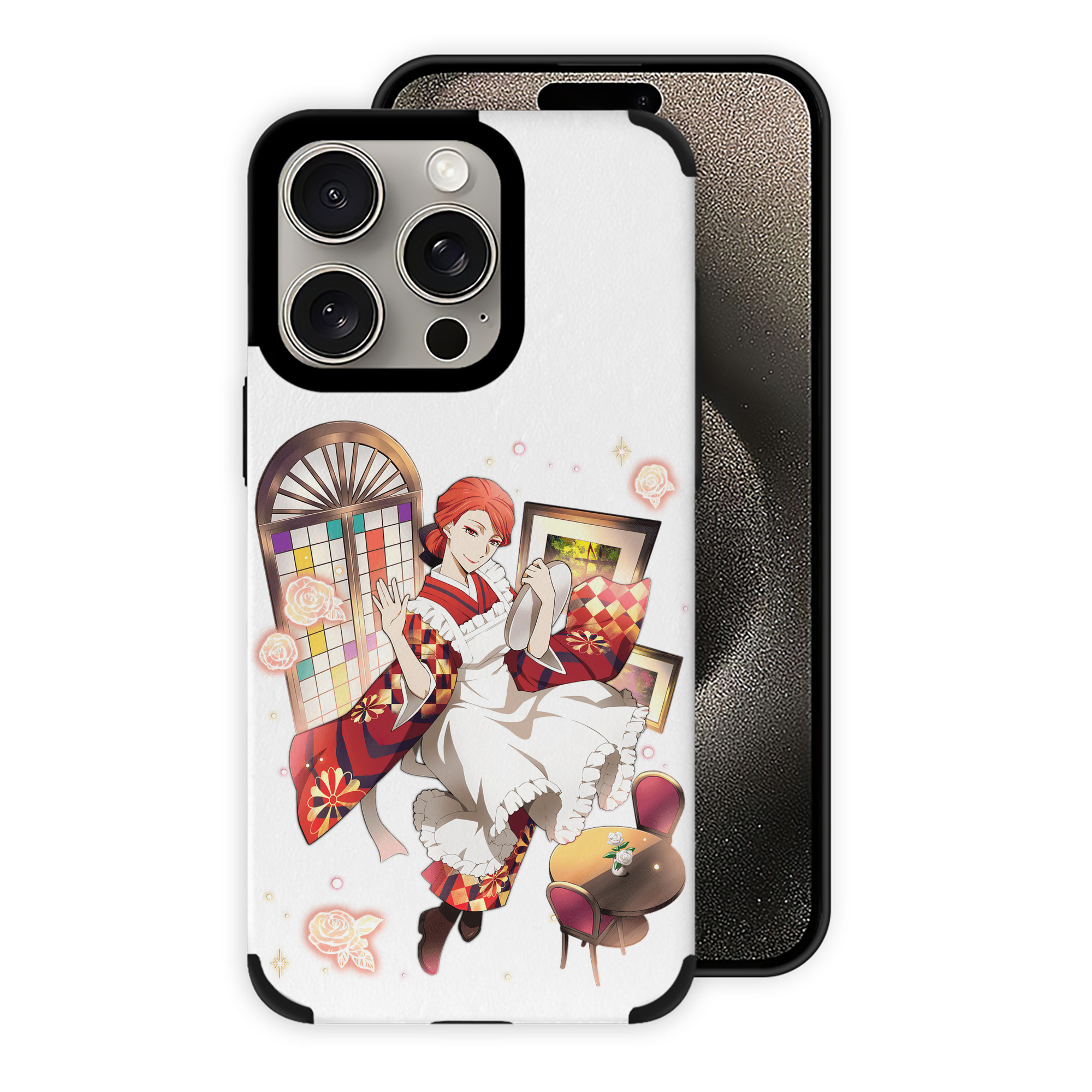 （画像用） 文豪ストレイドッグス Bungo Stray Dogs 【iPhone15ProMax対応】 PUレザー スマホケース 耐衝撃＆黄変防止