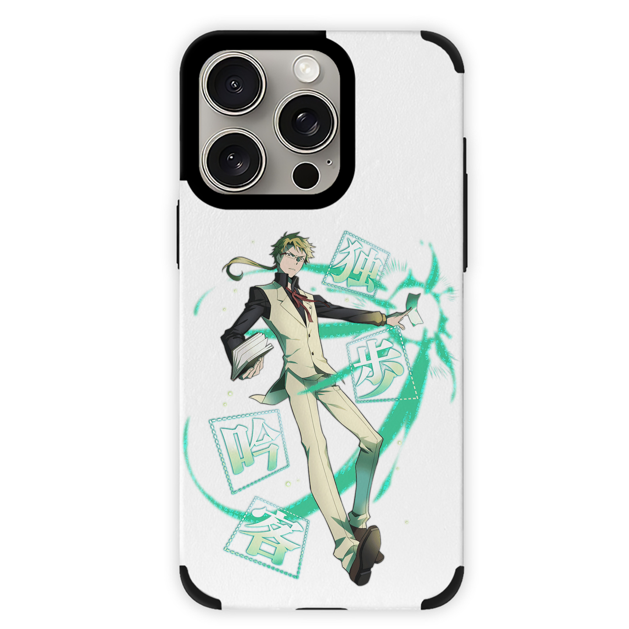 （画像用） 文豪ストレイドッグス Bungo Stray Dogs 【iPhone15ProMax対応】 PUレザー スマホケース 耐衝撃＆黄変防止