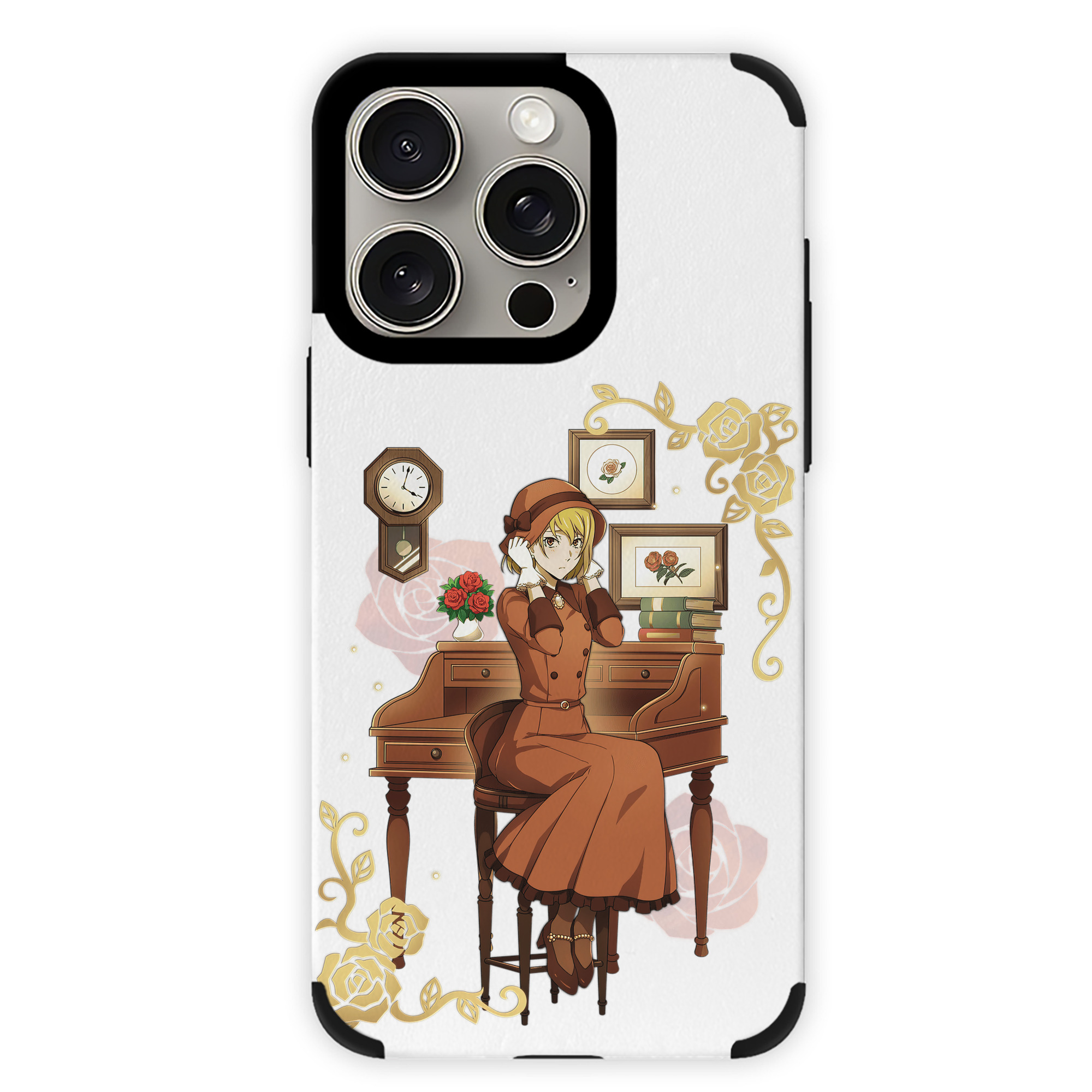 （画像用） 文豪ストレイドッグス Bungo Stray Dogs 【iPhone15ProMax対応】 PUレザー スマホケース 耐衝撃＆黄変防止