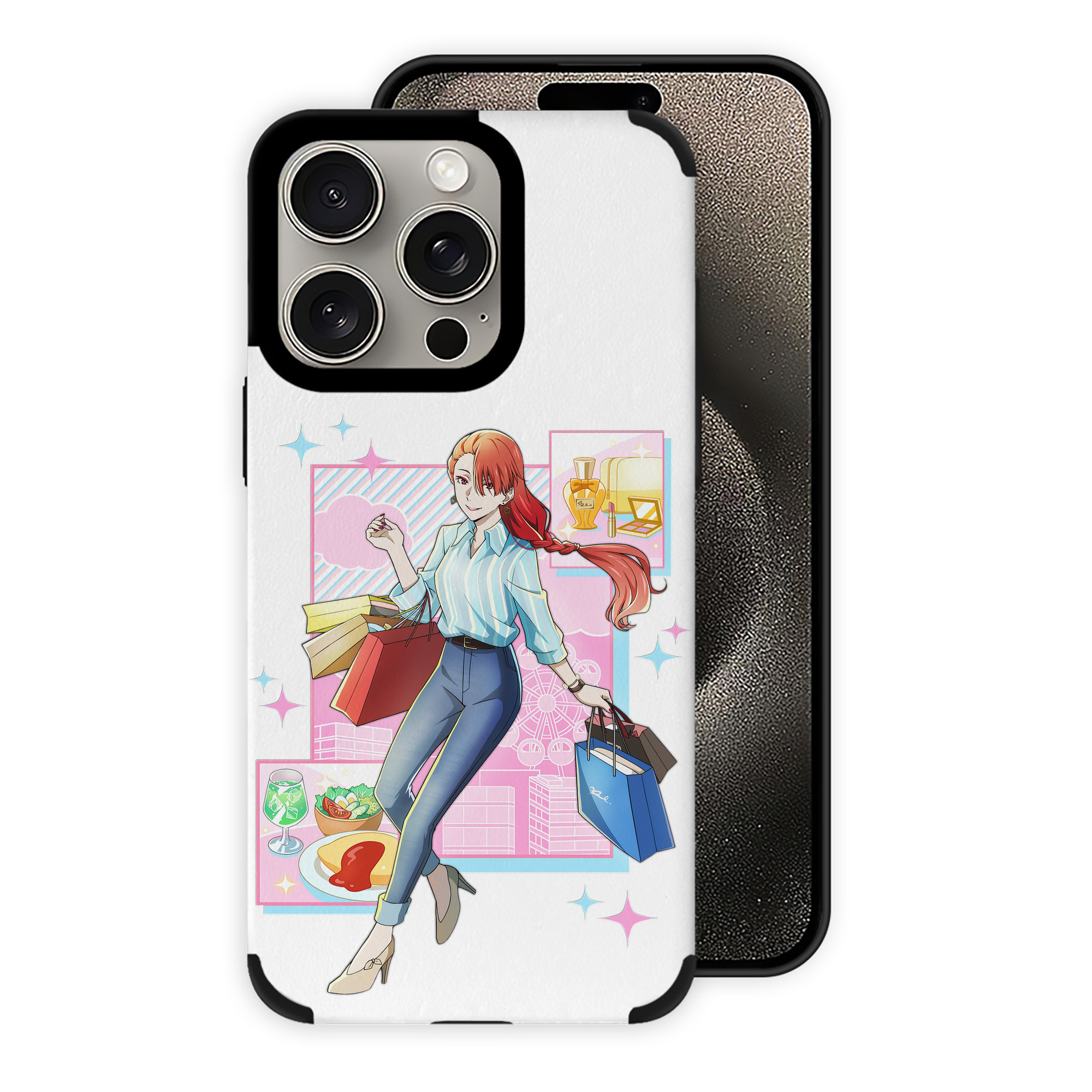 （画像用） 文豪ストレイドッグス Bungo Stray Dogs 【iPhone15ProMax対応】 PUレザー スマホケース 耐衝撃＆黄変防止