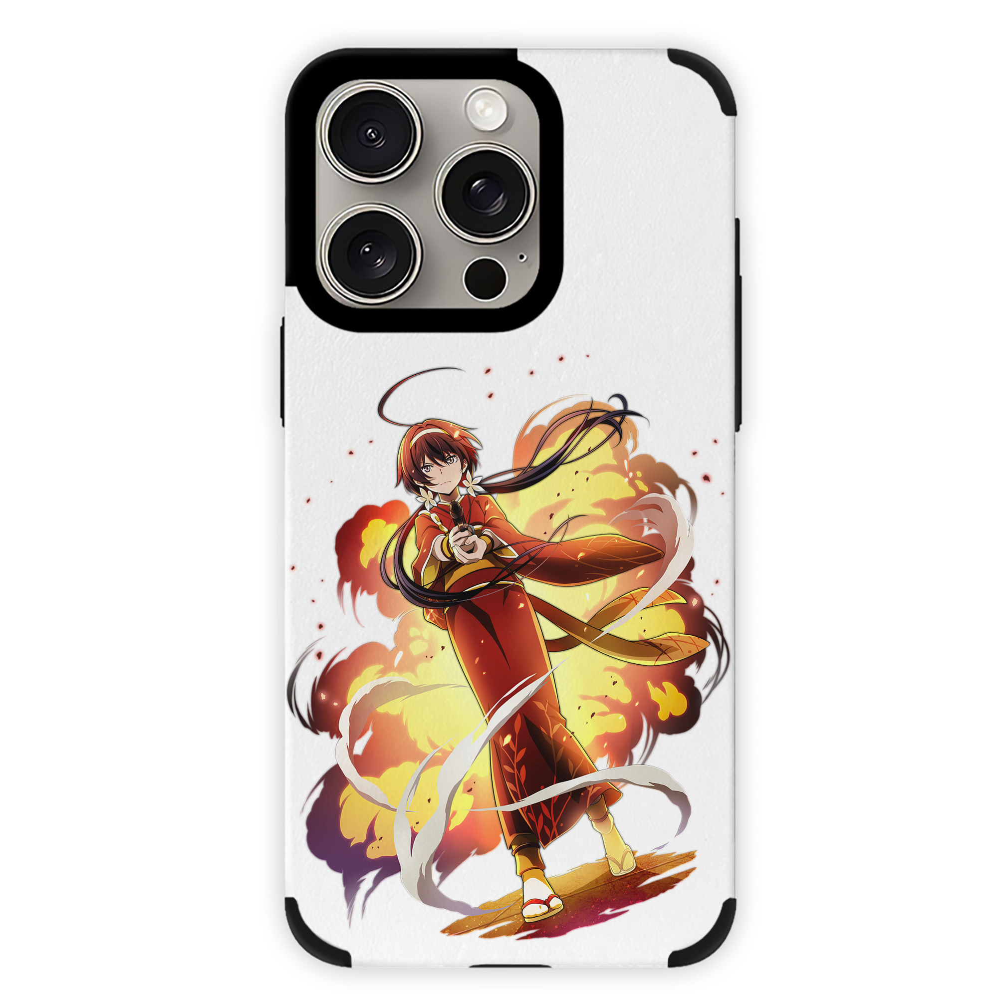 （画像用） 文豪ストレイドッグス Bungo Stray Dogs 【iPhone15ProMax対応】 PUレザー スマホケース 耐衝撃＆黄変防止