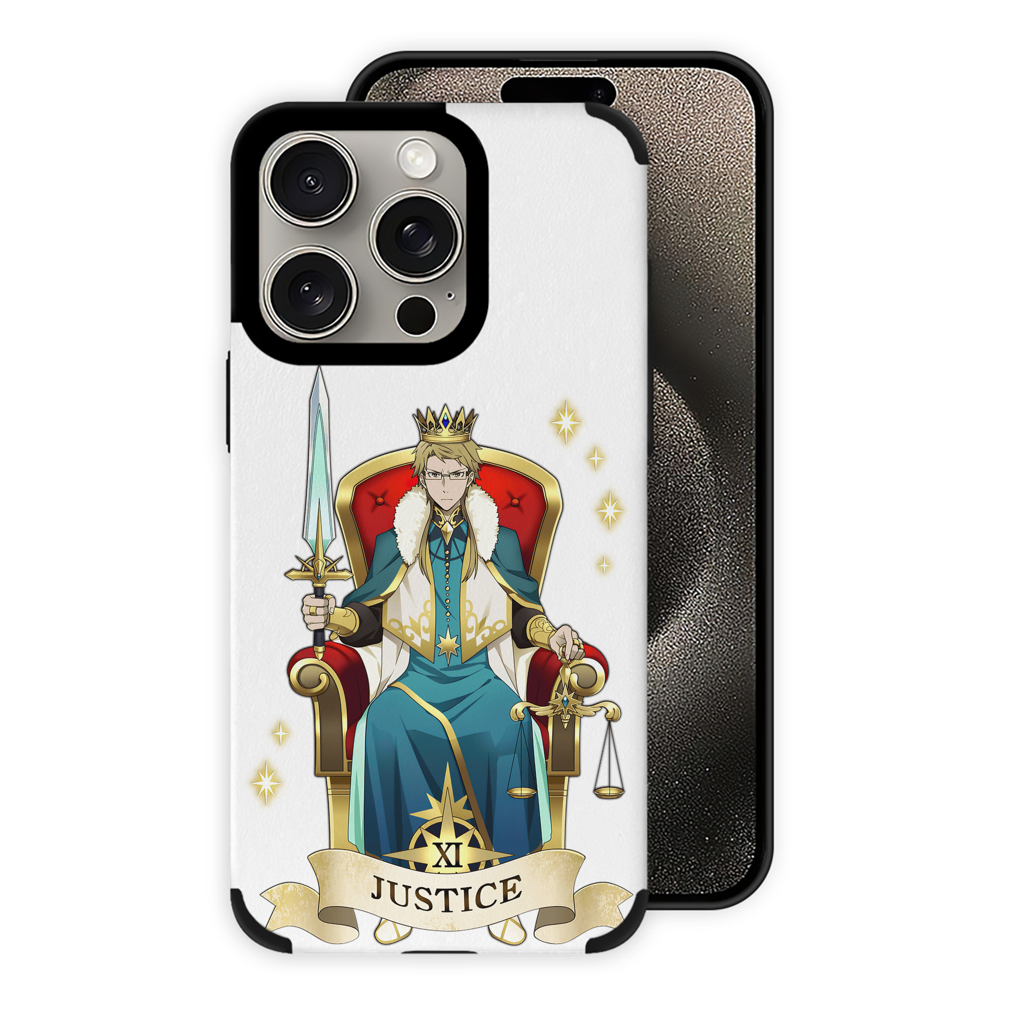 （画像用） 文豪ストレイドッグス Bungo Stray Dogs 【iPhone15ProMax対応】 PUレザー スマホケース 耐衝撃＆黄変防止