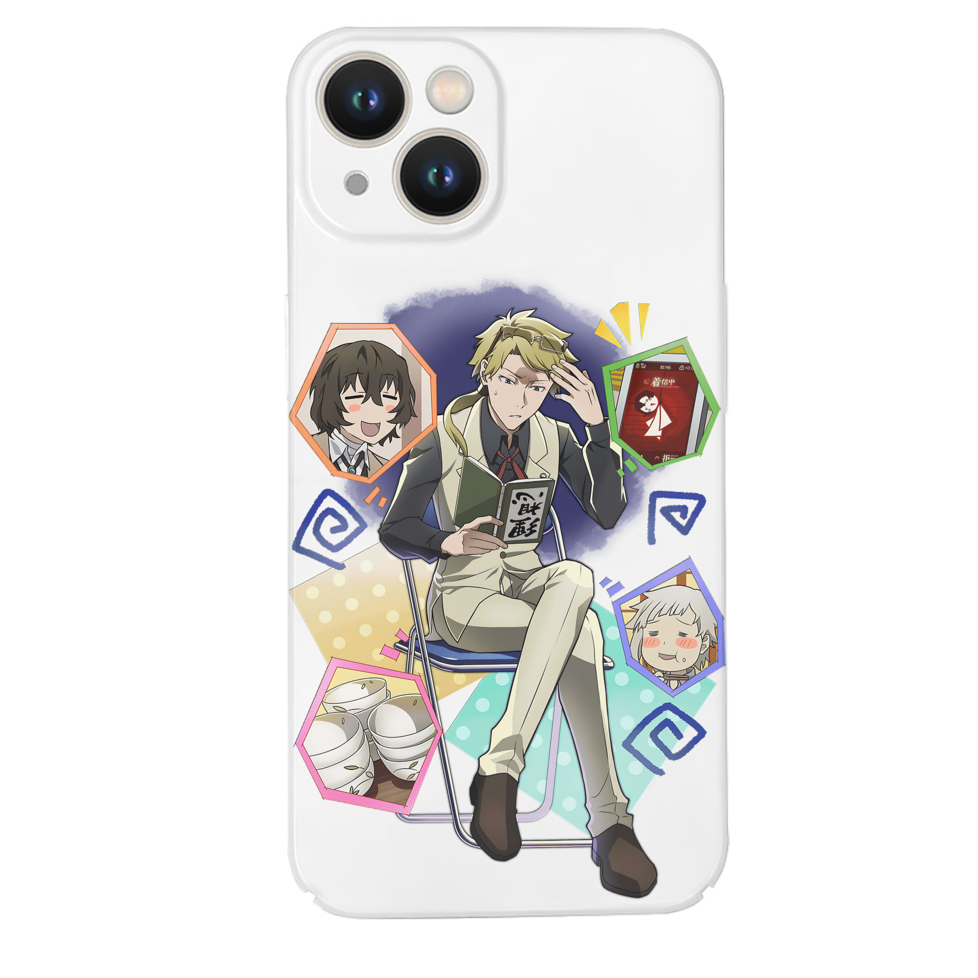 （画像用） 文豪ストレイドッグス Bungo Stray Dogs 【iPhone 14シリーズ対応】ハードケース