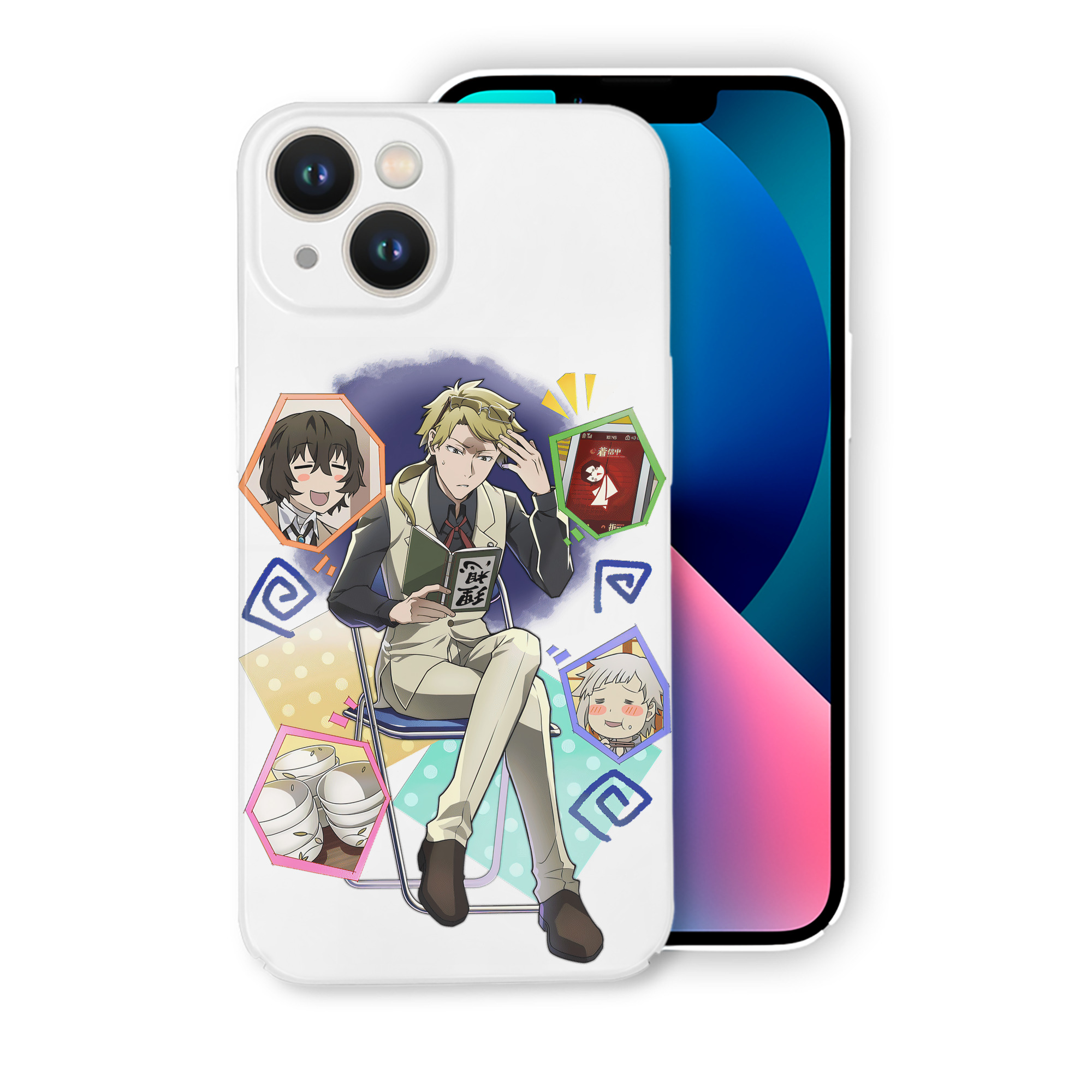 （画像用） 文豪ストレイドッグス Bungo Stray Dogs 【iPhone 14シリーズ対応】ハードケース