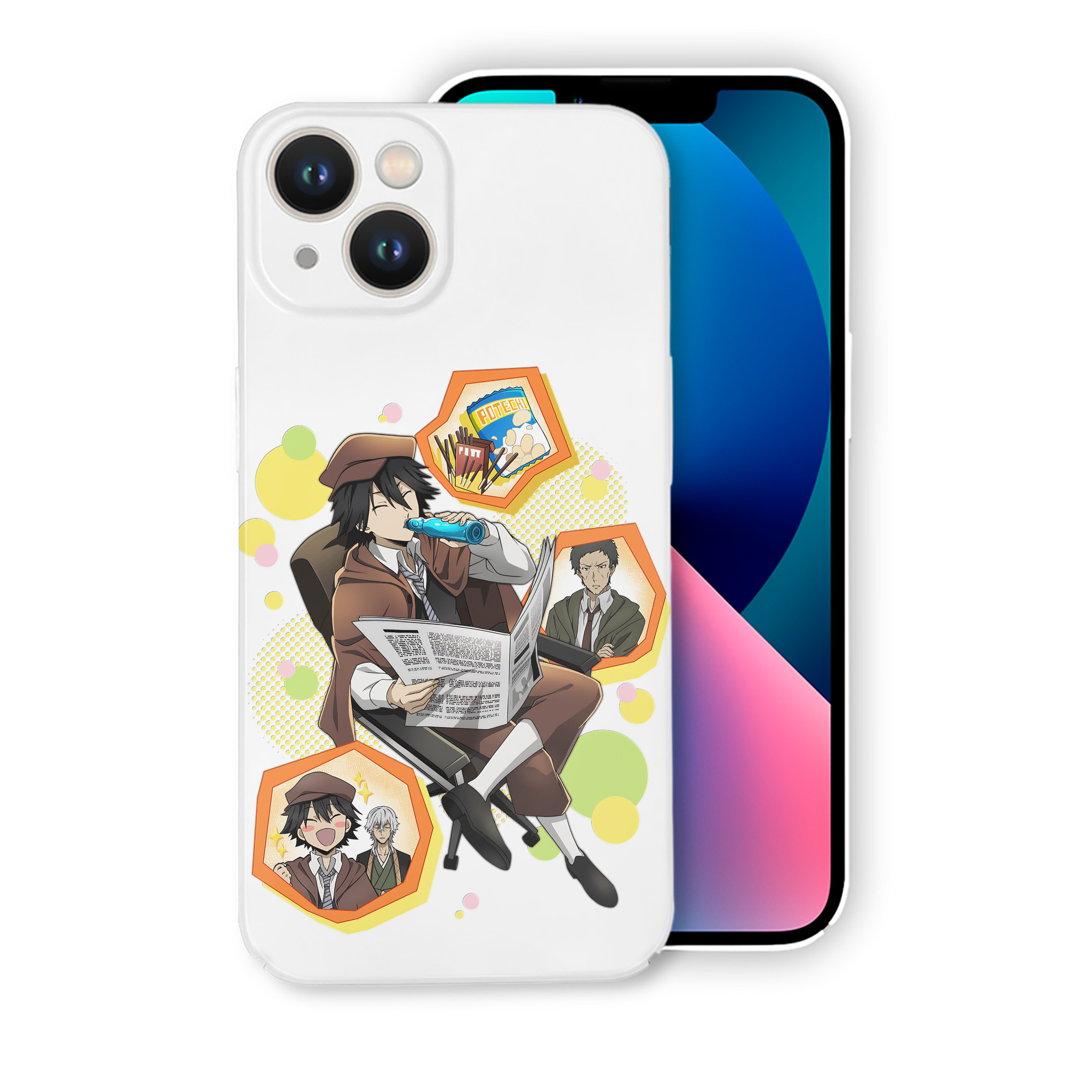 （画像用） 文豪ストレイドッグス Bungo Stray Dogs 【iPhone 14シリーズ対応】ハードケース