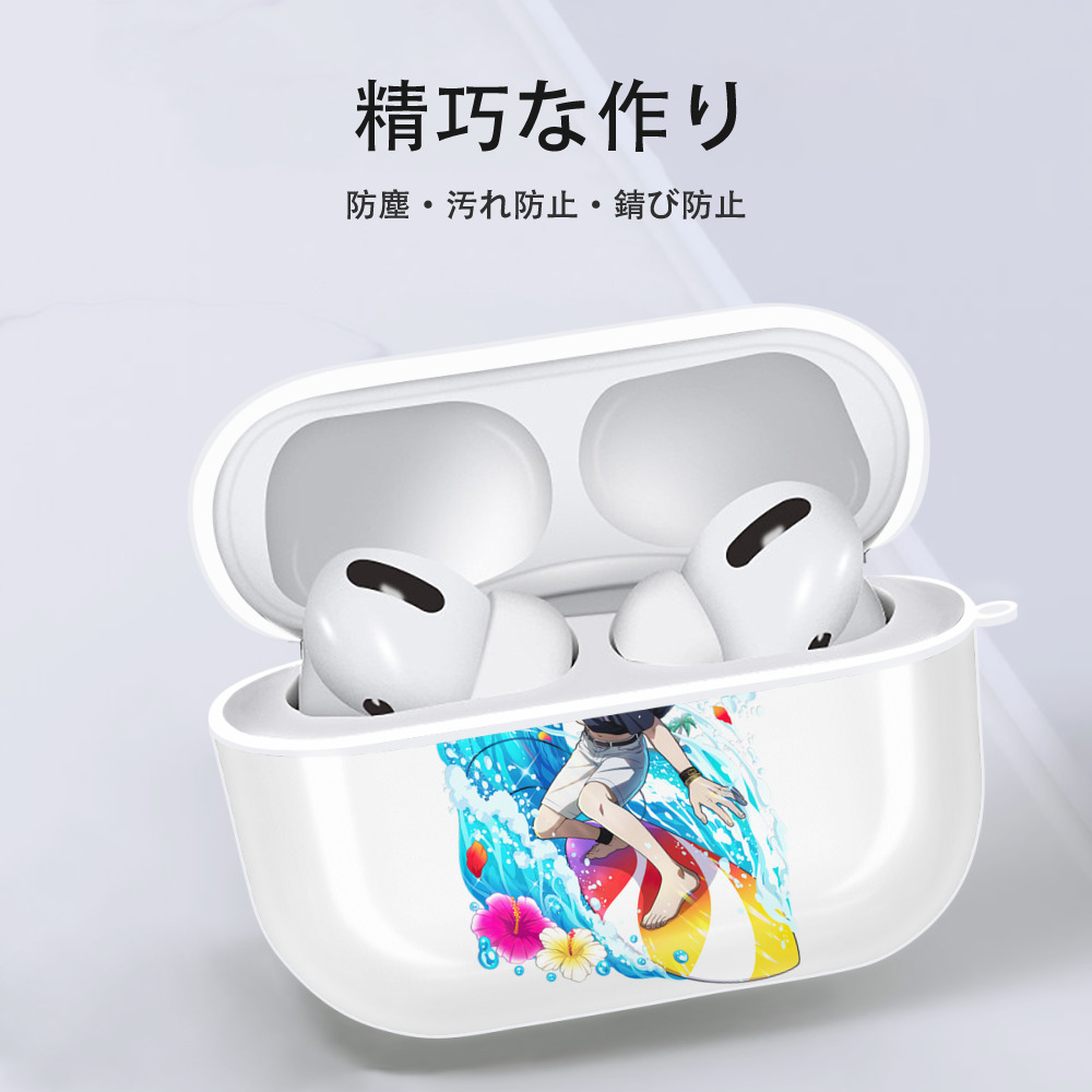 文豪ストレイドッグス Bungo Stray Dogs 【AirPods Pro用】ハードシェル保護ケース 耐衝撃・防指紋・カラビナ付き商品仕様