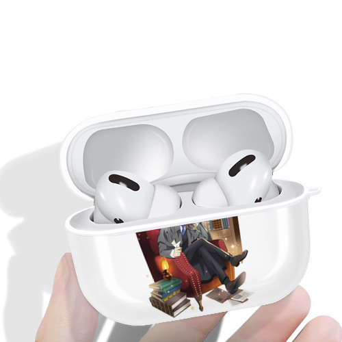 文豪ストレイドッグス Bungo Stray Dogs 【AirPods Pro用】ハードシェル保護ケース 耐衝撃・防指紋・カラビナ付き商品仕様